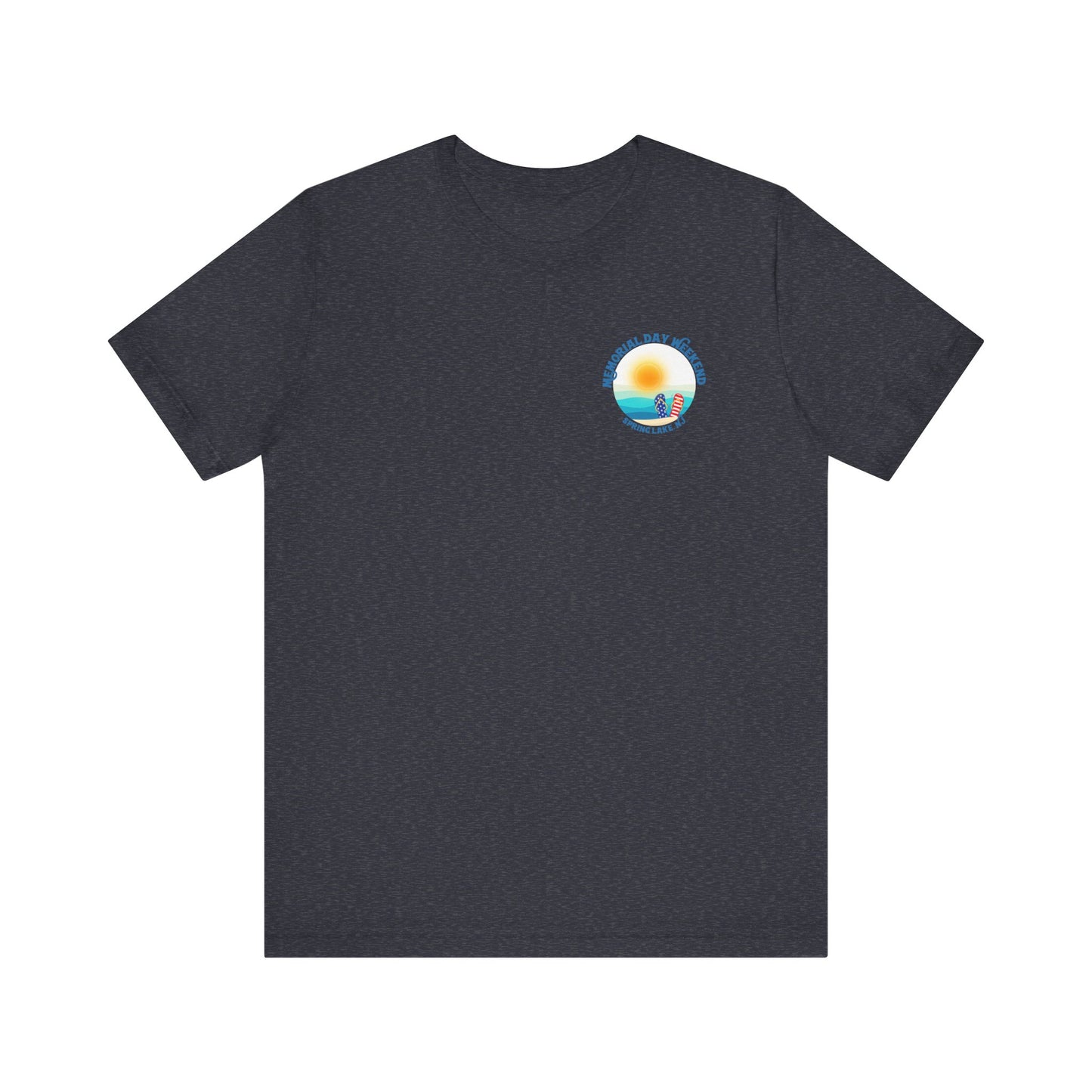 Spring Lake Memorial Day Weekend Drinkers and Enablers Unisex Jersey Short Sleeve Tee