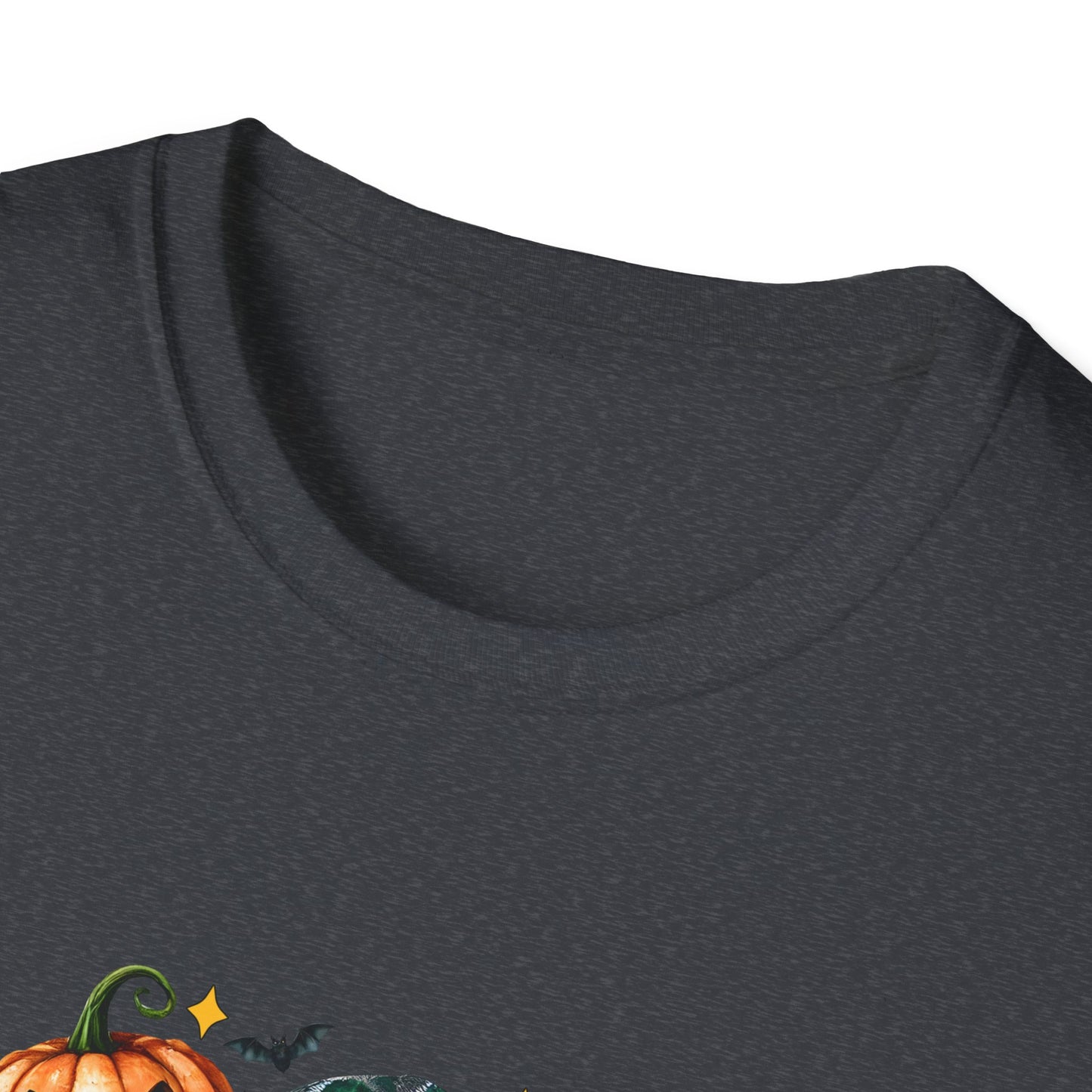 Halloween Cow Halloween Y'all Unisex Softstyle T-Shirt - Cute & Cozy for Fall Celebrations