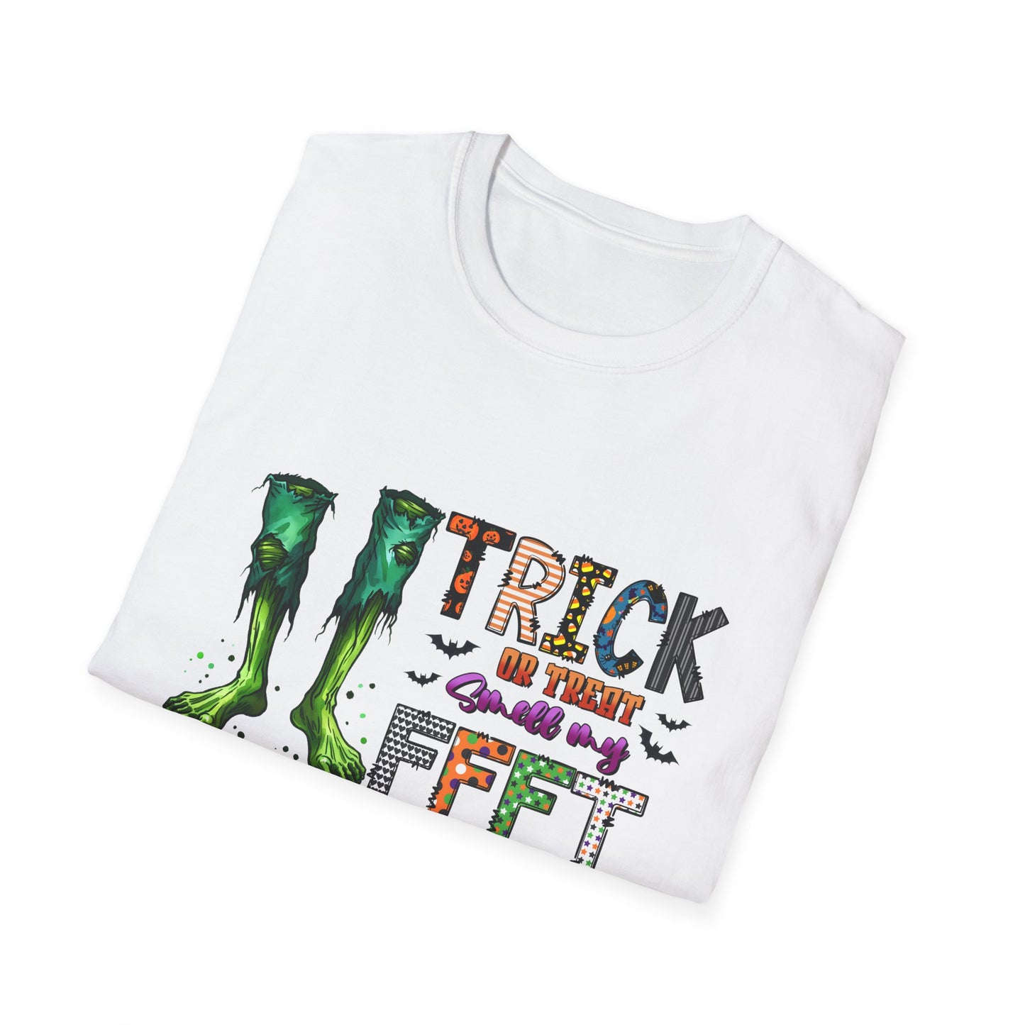 Halloween Trick or Treat Unisex Softstyle T-Shirt