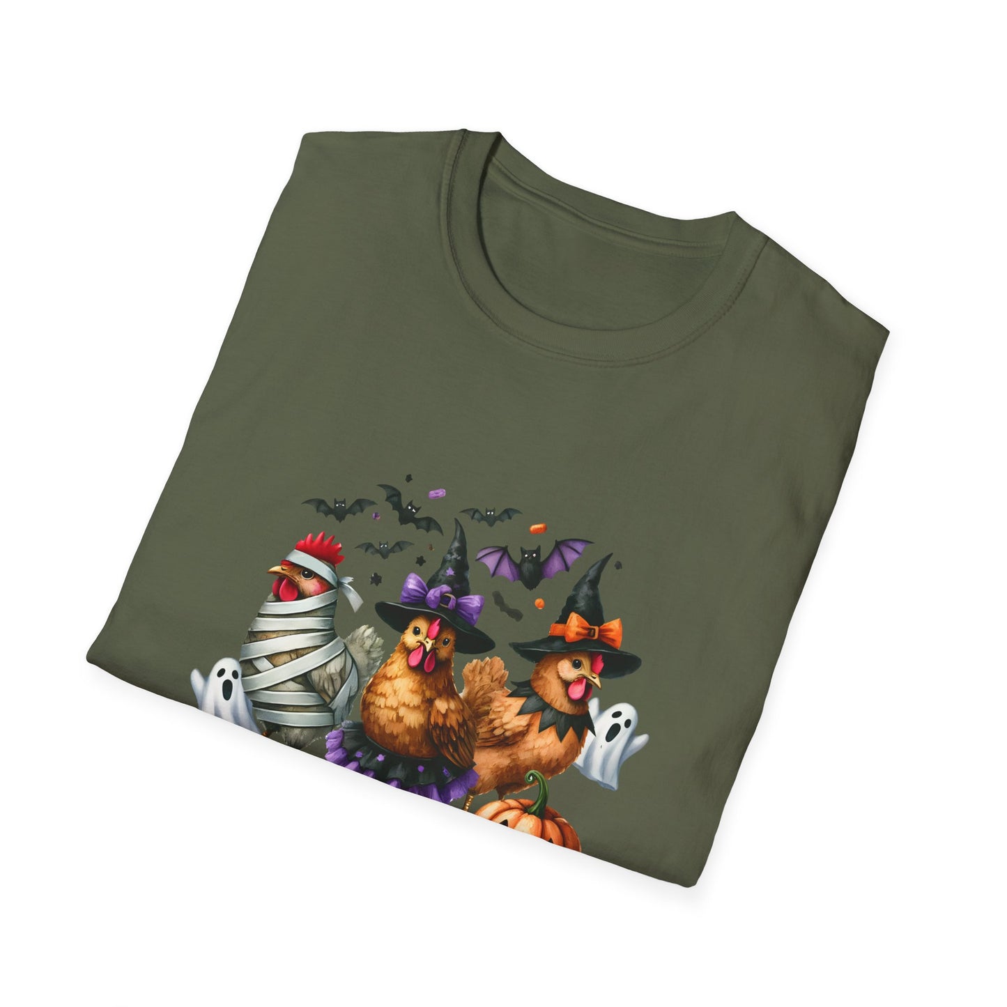 Halloween Chick or Treat Unisex Softstyle T-Shirt