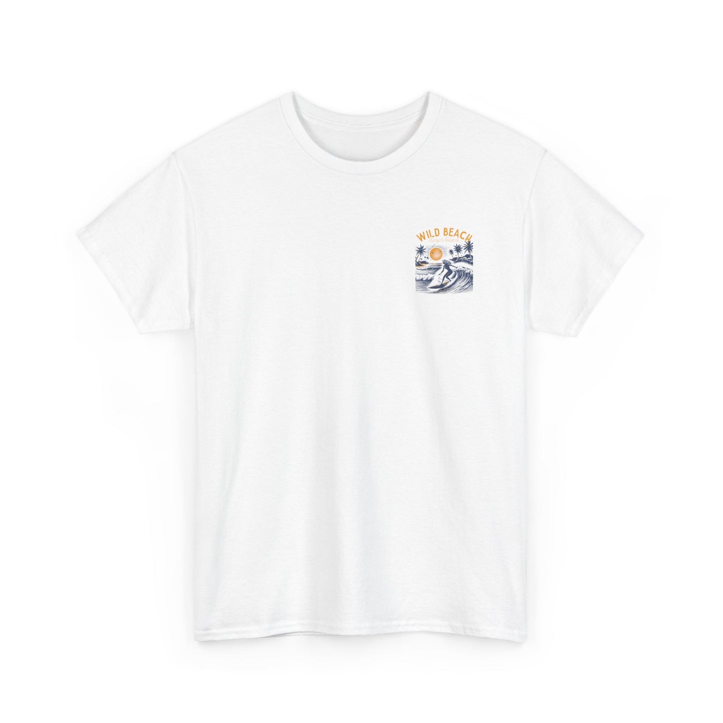 Wild Beach-- Catch the WaveUnisex Heavy Cotton Tee
