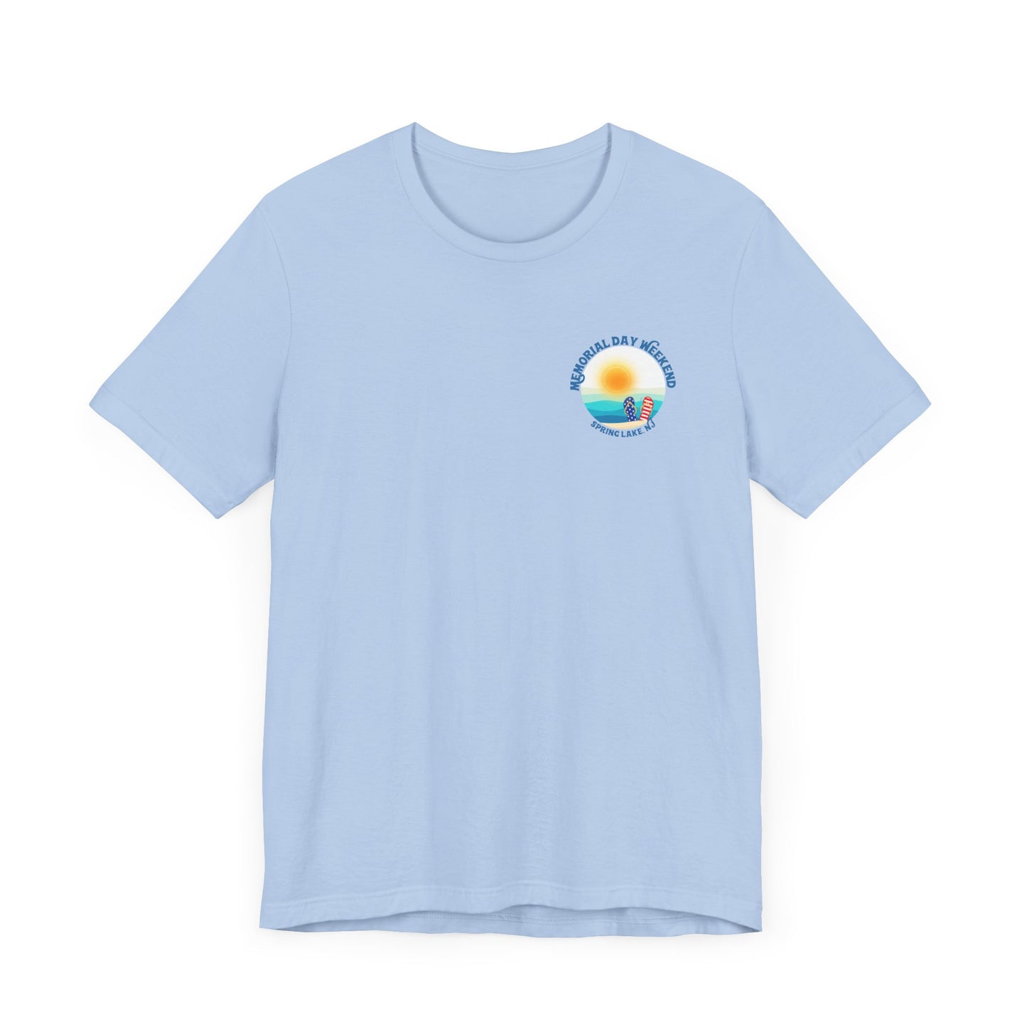 Spring Lake Memorial Day Weekend Drinkers and Enablers Unisex Jersey Short Sleeve Tee