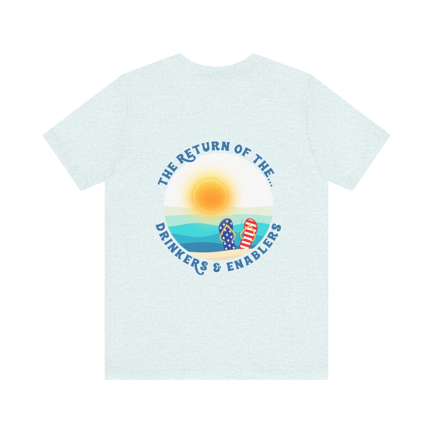 Spring Lake Memorial Day Weekend Drinkers and Enablers Unisex Jersey Short Sleeve Tee