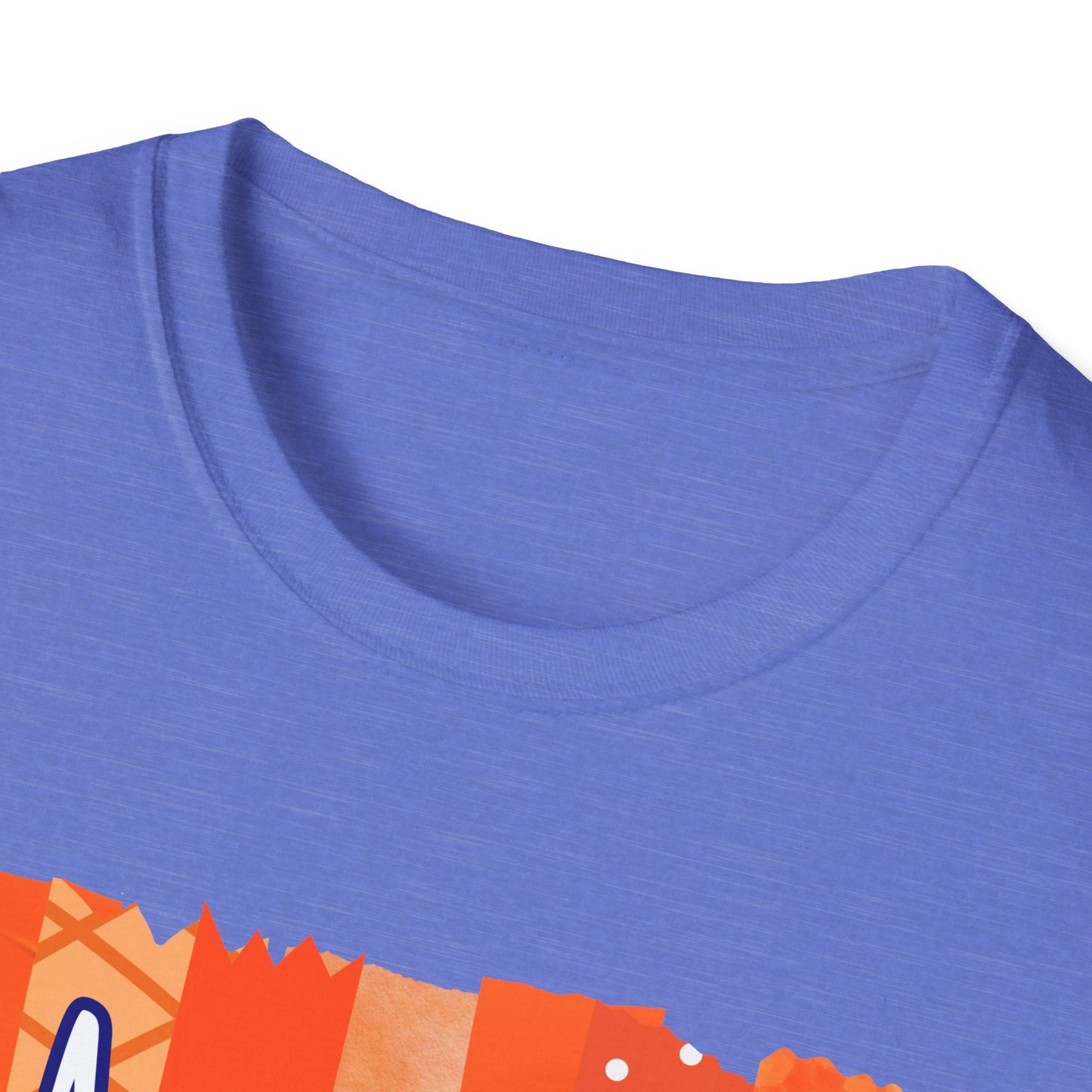 Monroe Patch Orange Unisex Softstyle T-Shirt