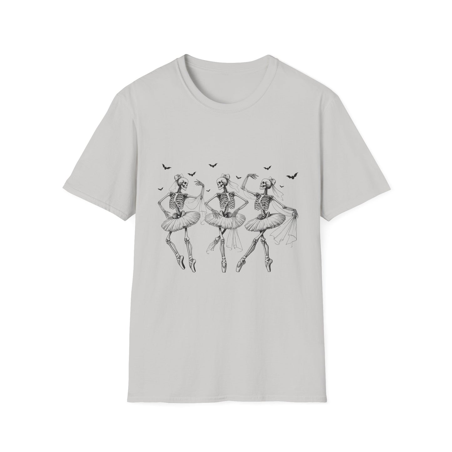 Ballet Dancer Unisex Softstyle Halloween T-Shirt - Artistic Dance Graphic Tee