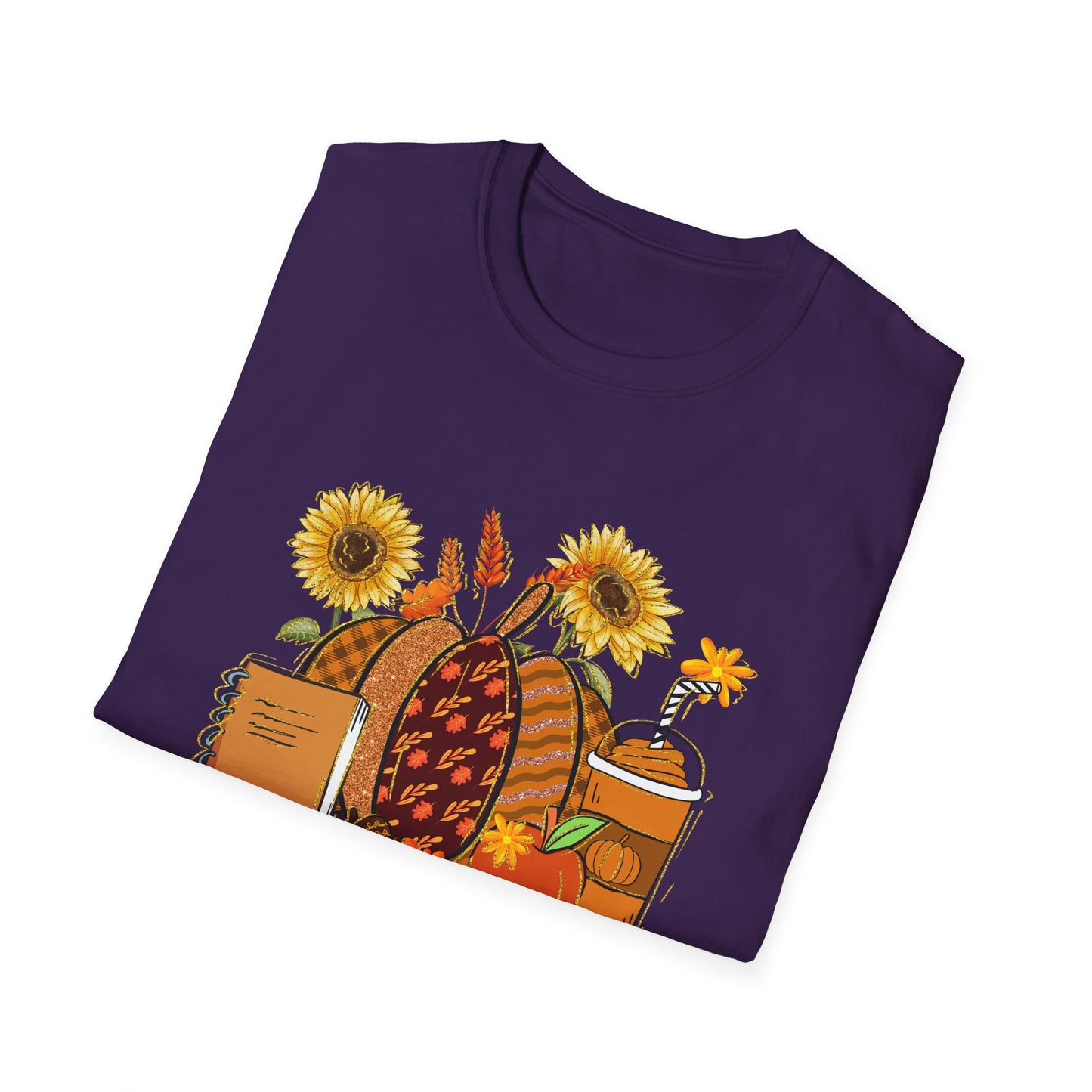 #Teacherlife Fall Unisex Softstyle T-Shirt - Perfect Gift for Teachers, Back to School, and Appreciation Events