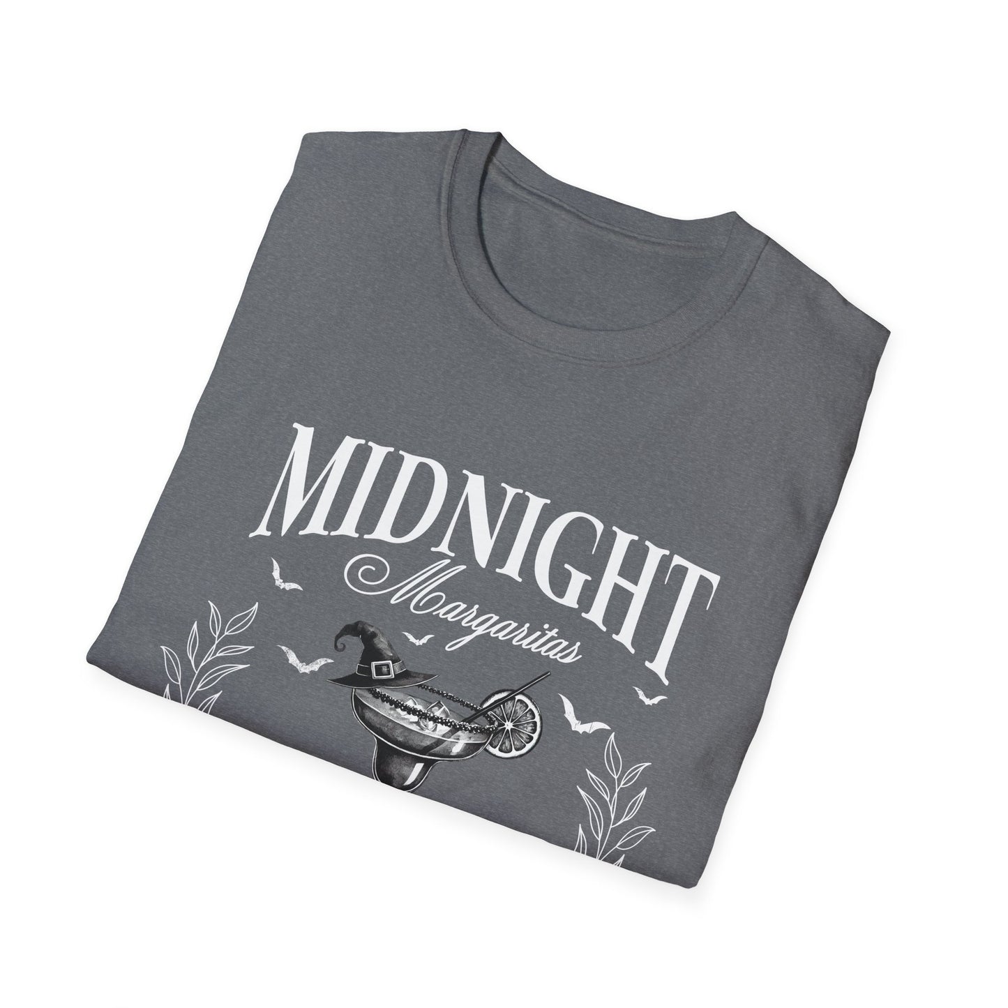 Midnight Margaritas Cocktail Club Halloween Unisex Softstyle T-Shirt