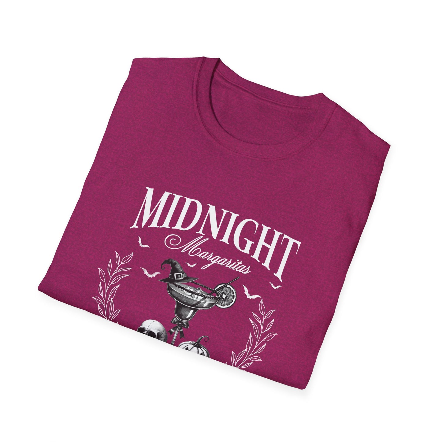 Midnight Margaritas Cocktail Club Halloween Unisex Softstyle T-Shirt