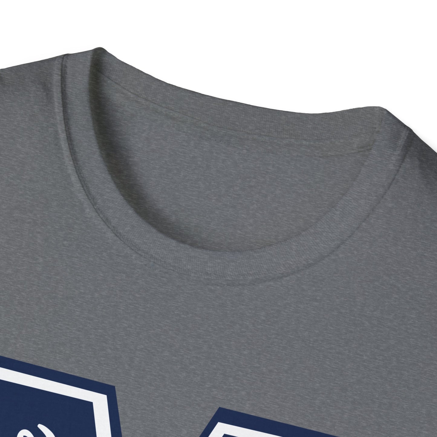 Monroe Spirit M Dark Navy Unisex Softstyle T-Shirt - Casual College Vibe