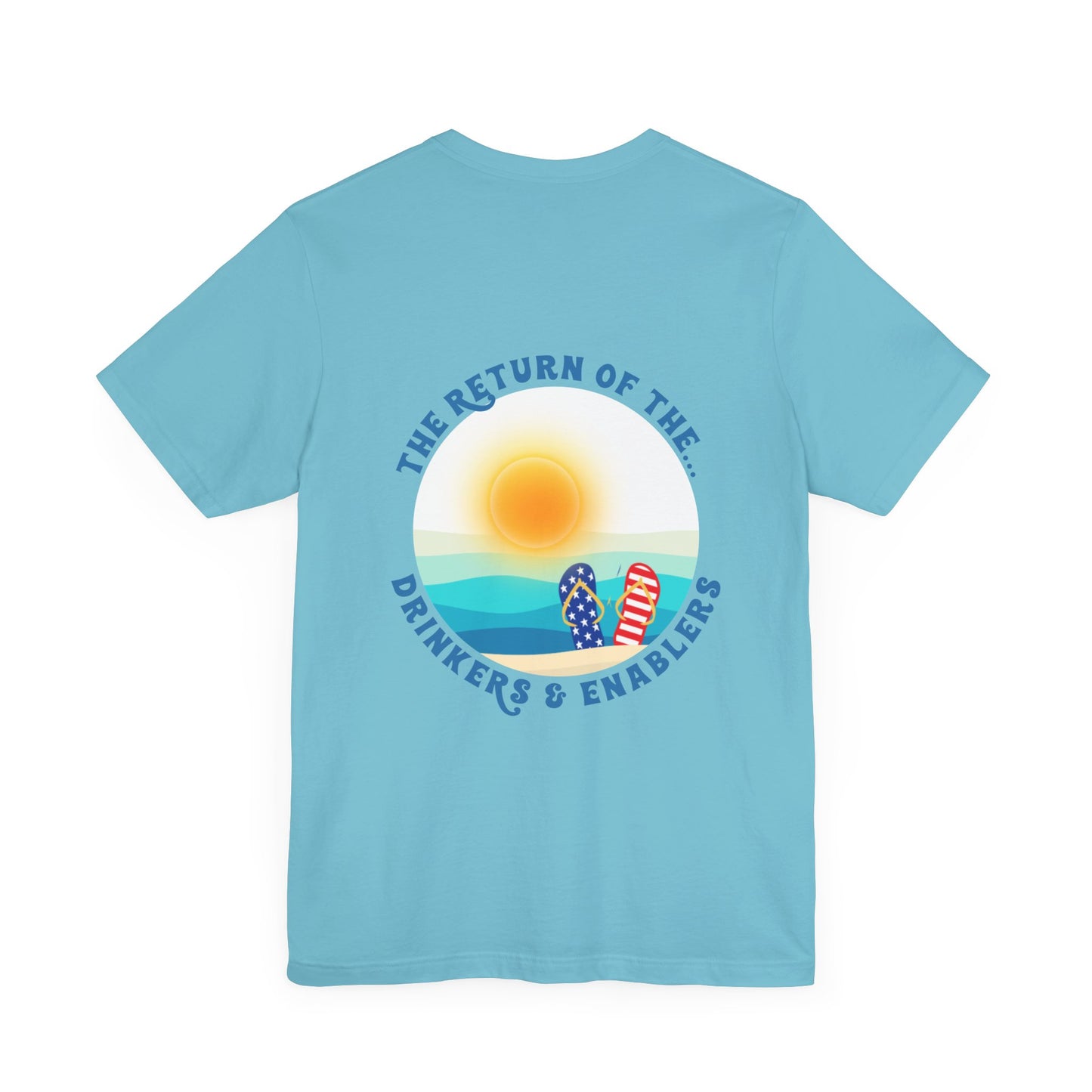 Spring Lake Memorial Day Weekend Drinkers and Enablers Unisex Jersey Short Sleeve Tee