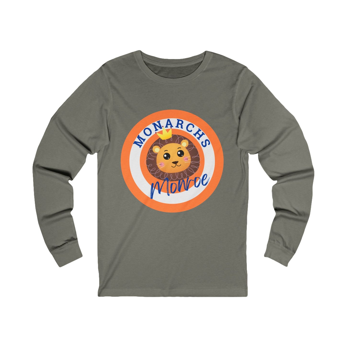 Monarchs Long Sleeve Tee - Fun Lion Design for Kids and Families