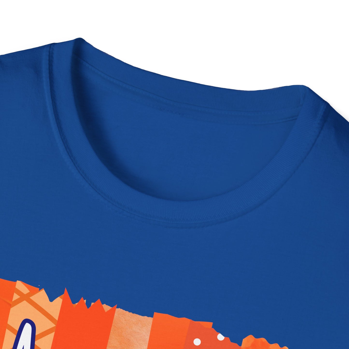 Monroe Patch Orange Unisex Softstyle T-Shirt