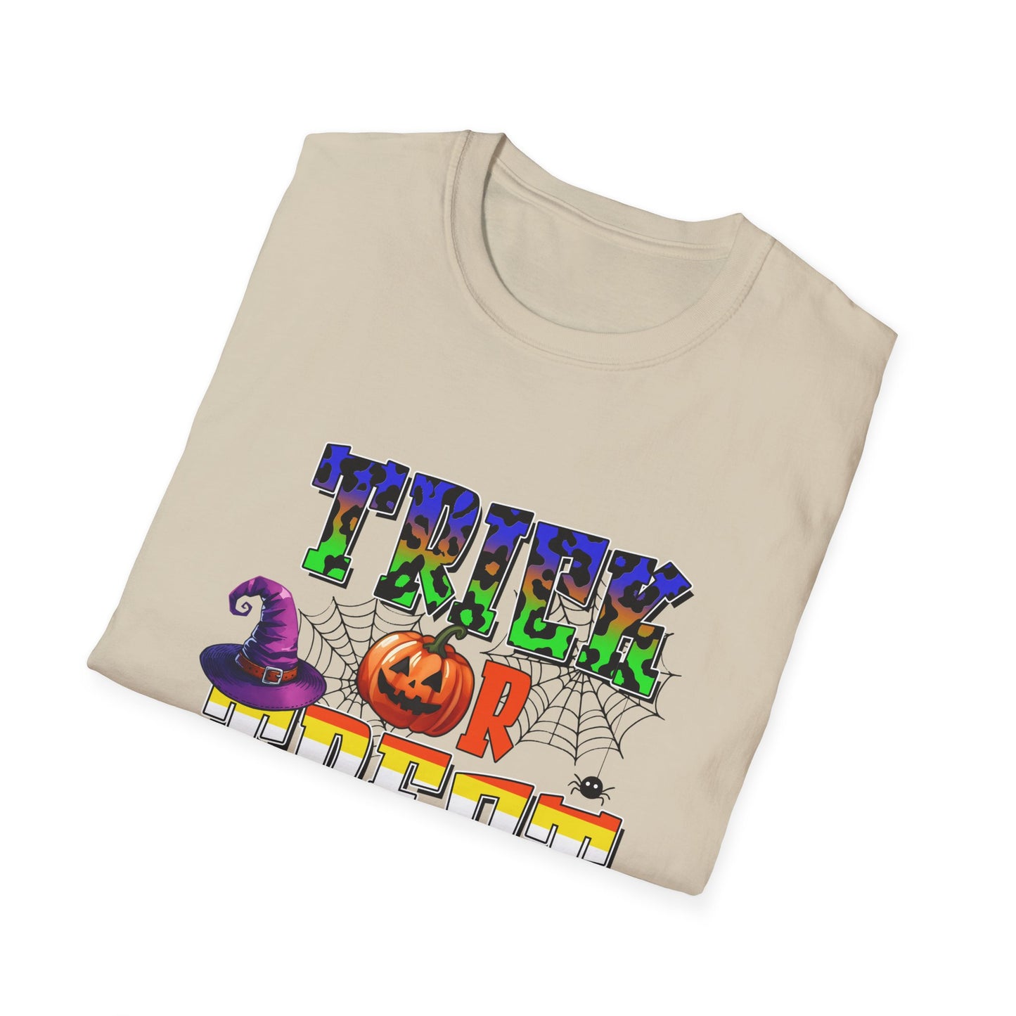 Halloween Trick or Treat Unisex Softstyle T-Shirt