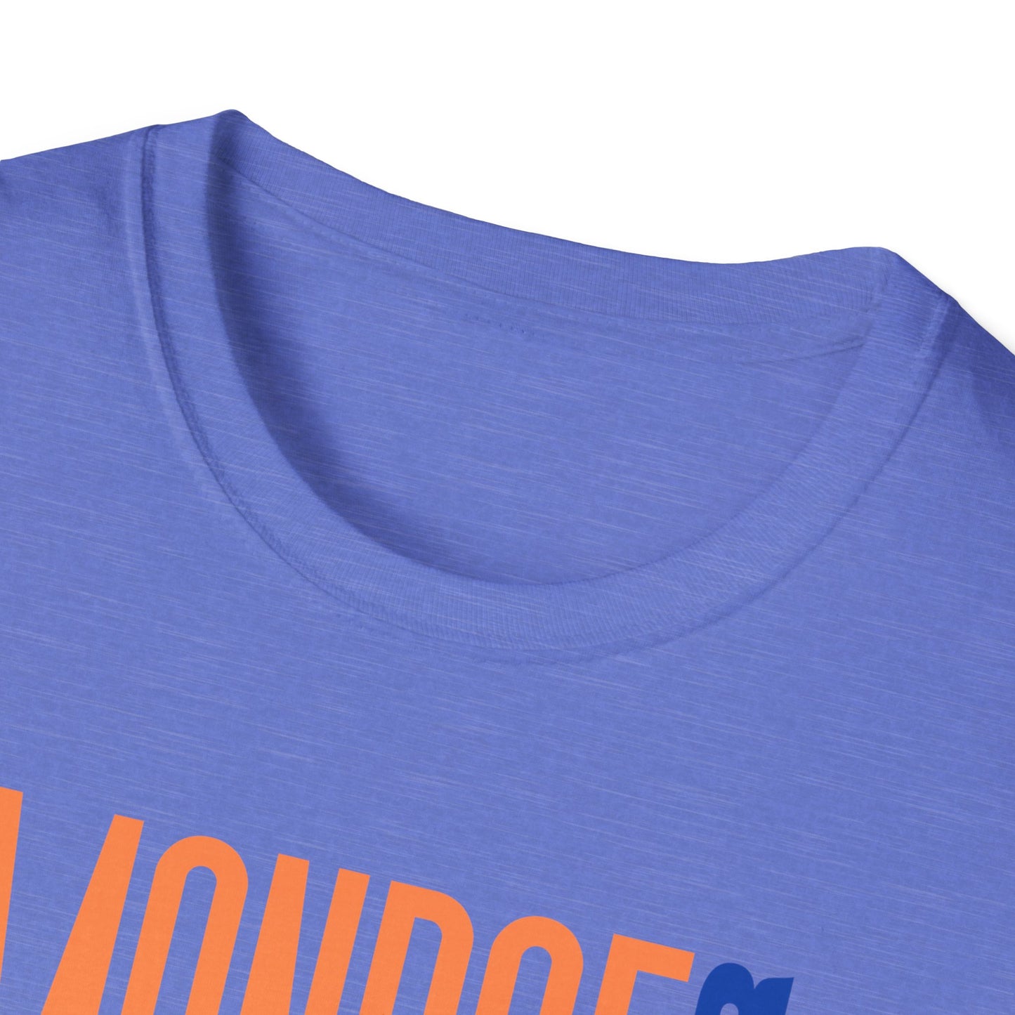 Monroe (Orange) Roar (Royal) Unisex Softstyle T-Shirt