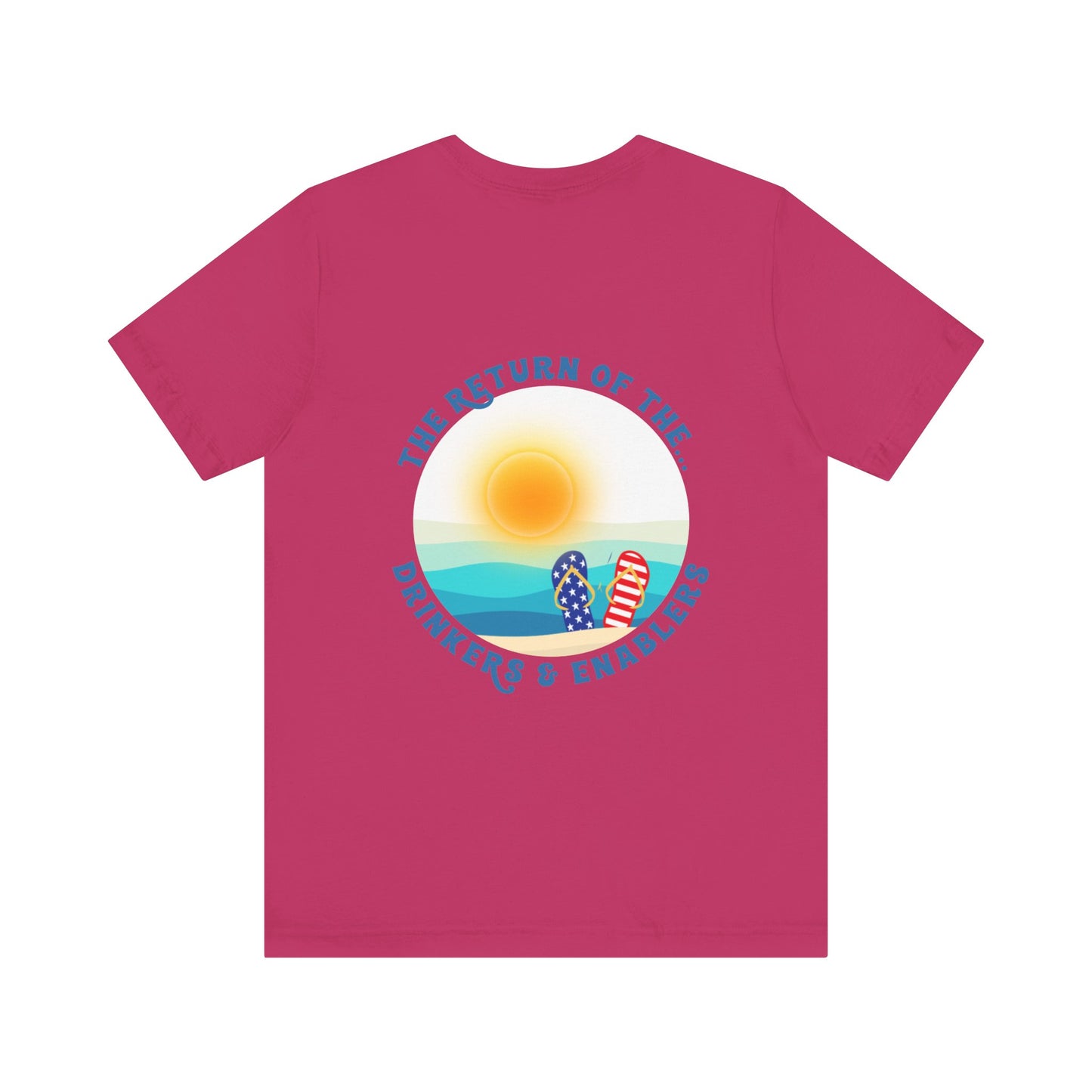 Spring Lake Memorial Day Weekend Drinkers and Enablers Unisex Jersey Short Sleeve Tee
