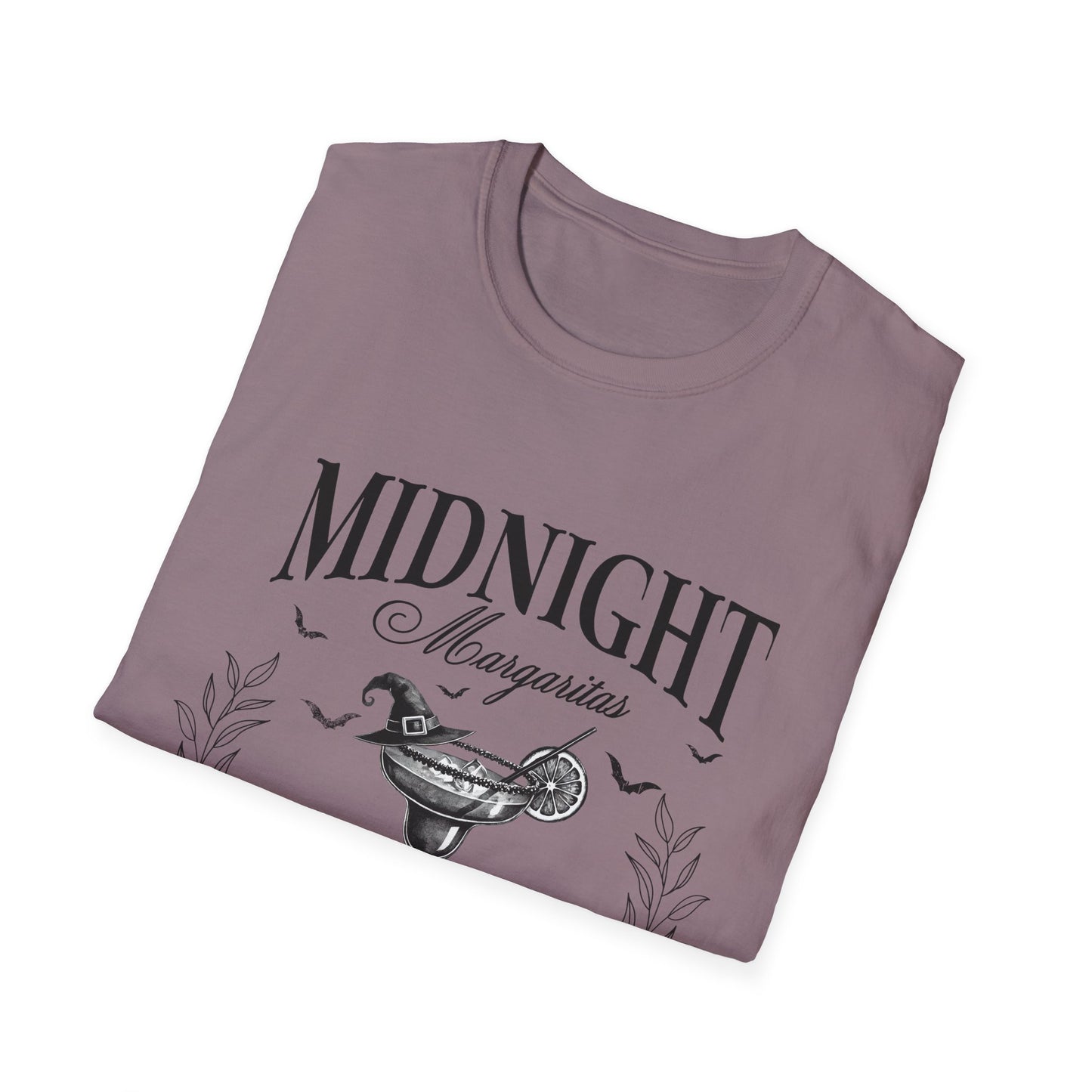 Midnight Margaritas Cocktail Club Unisex Softstyle  Halloween T-Shirt