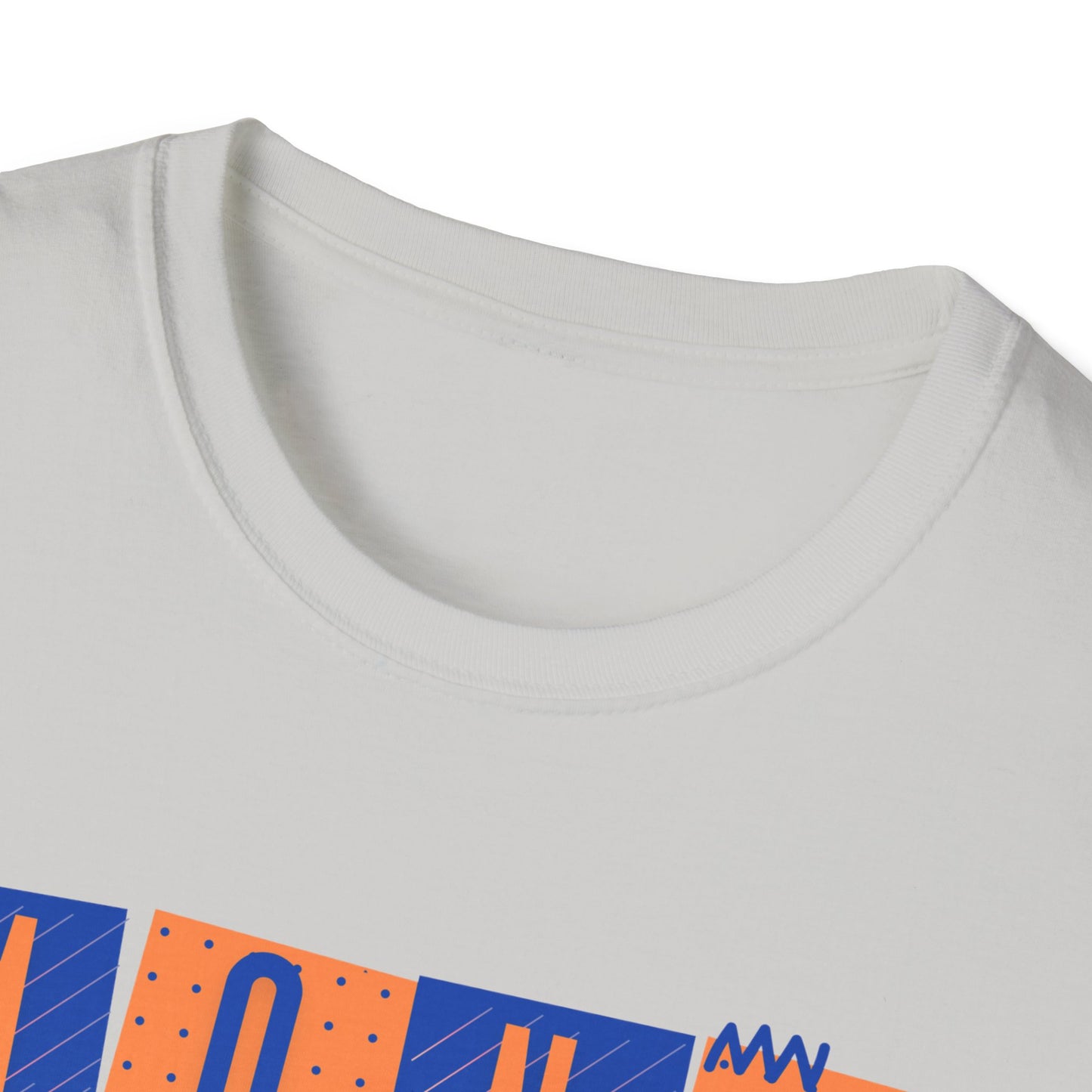Monarchs Squares Dots Unisex Softstyle T-Shirt - Trendy Graphic Tee for Everyday Wear