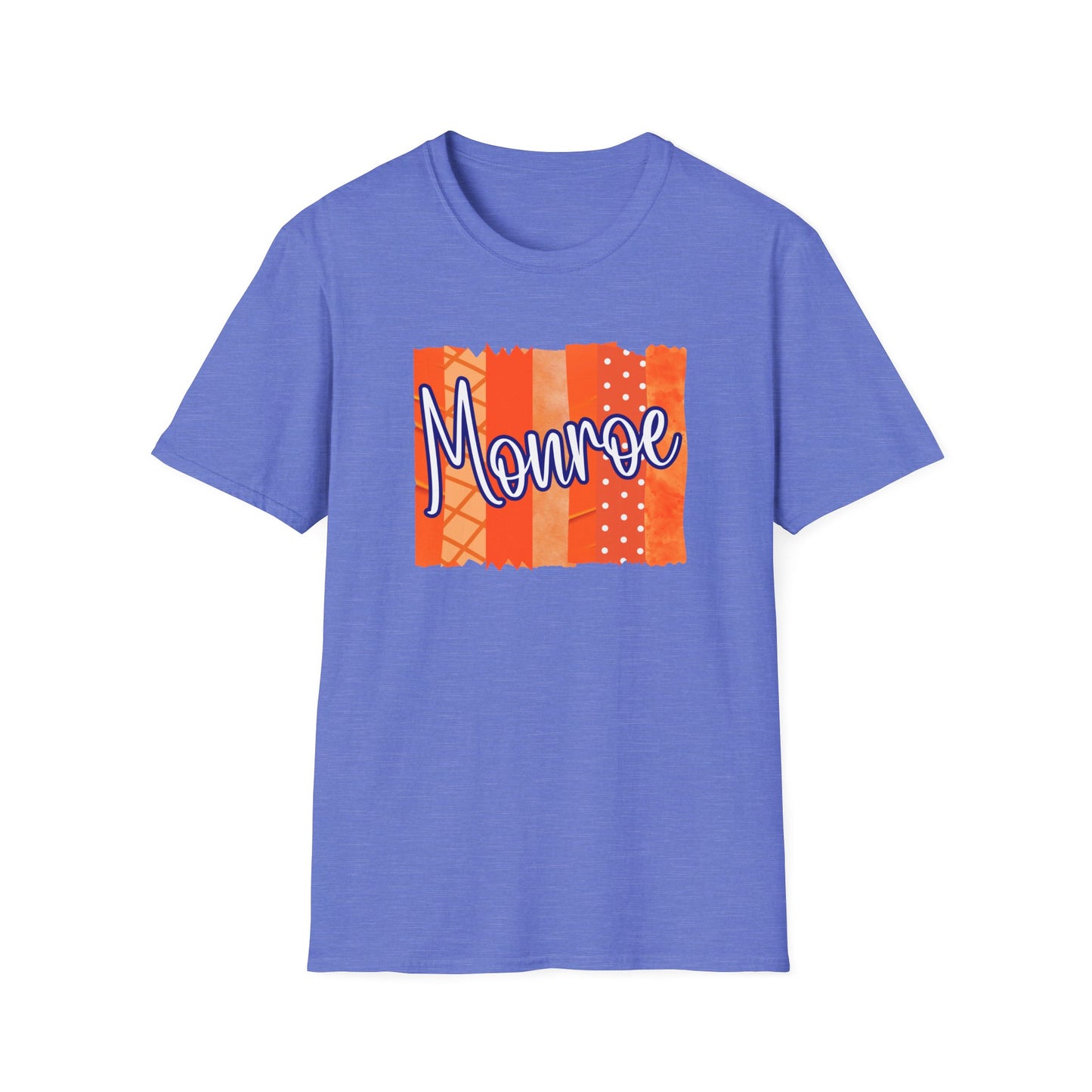 Monroe Patch Orange Unisex Softstyle T-Shirt