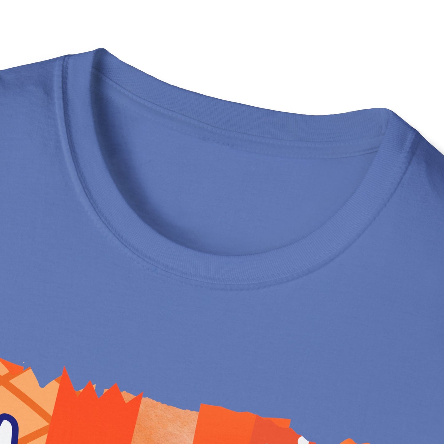Monroe Patch Orange Unisex Softstyle T-Shirt