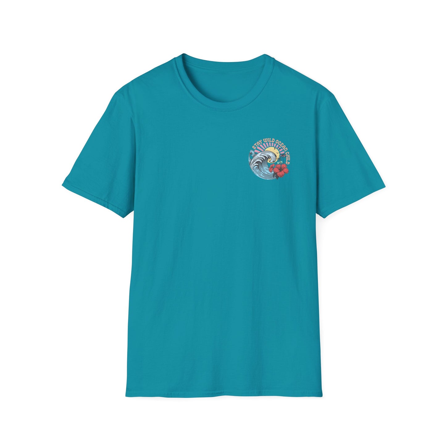 Salty but Sweet Flamingo Stay Unisex Softstyle T-Shirt