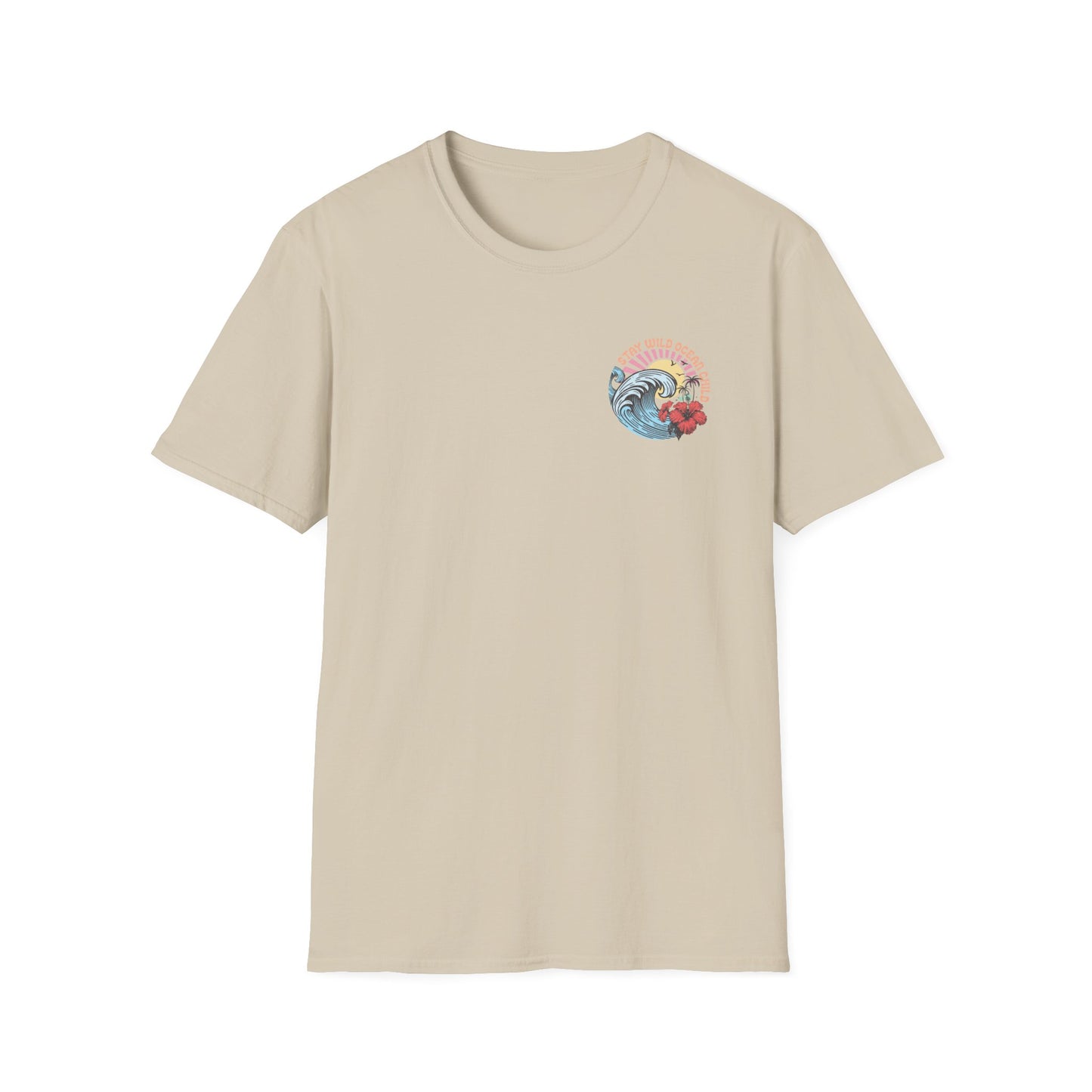 Salty but Sweet Flamingo Stay Unisex Softstyle T-Shirt
