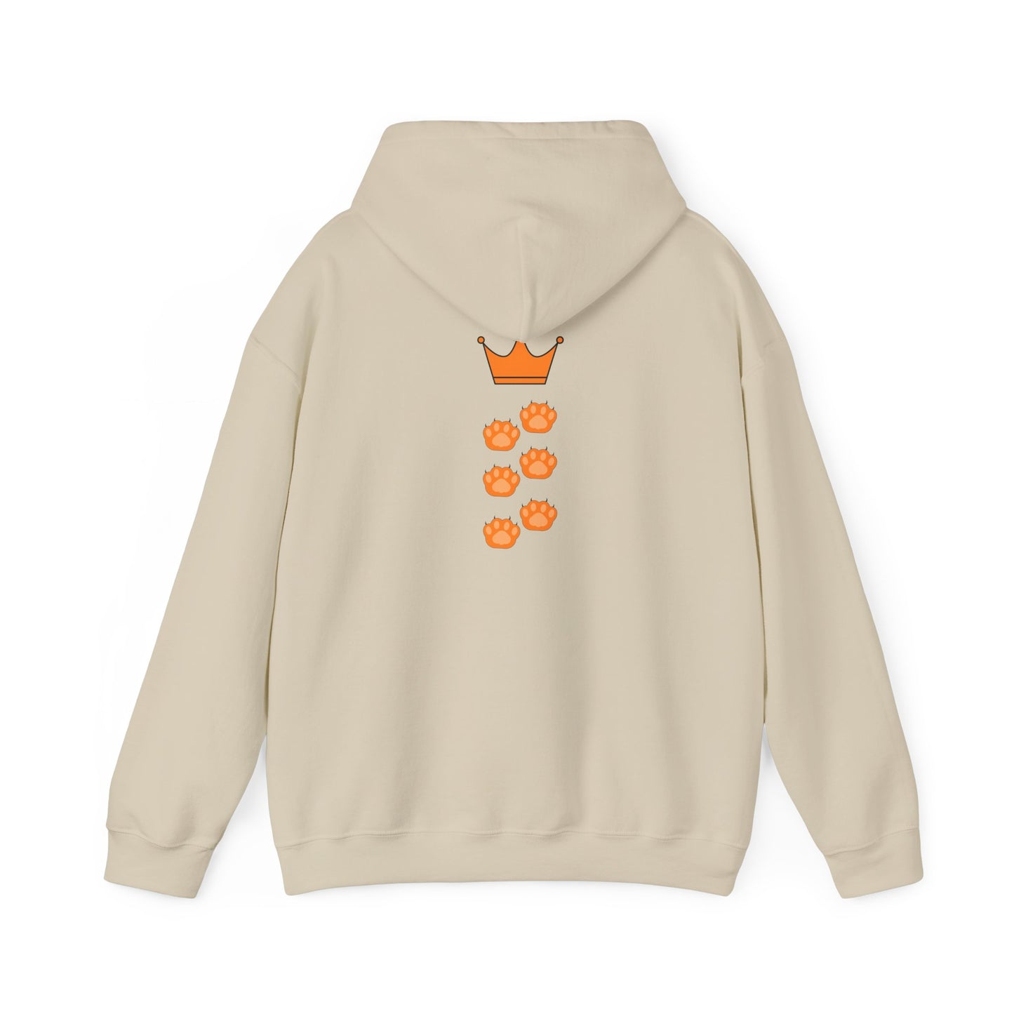 Monroe Lettering OrangeCow Print Unisex Heavy Blend™ Hooded Sweatshirt - Cozy and Stylish for Game Days