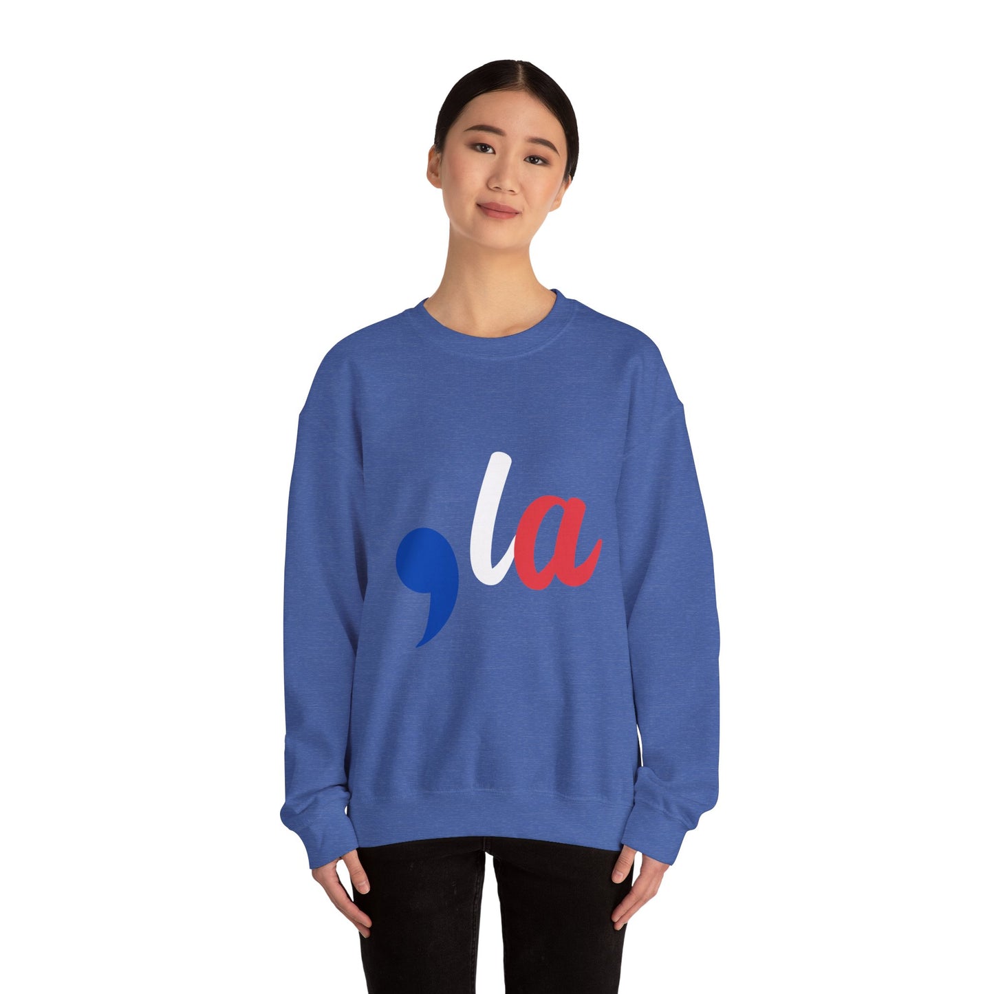 Kamala Unisex Crewneck Sweatshirt - Cozy and Stylish with 'la' Design