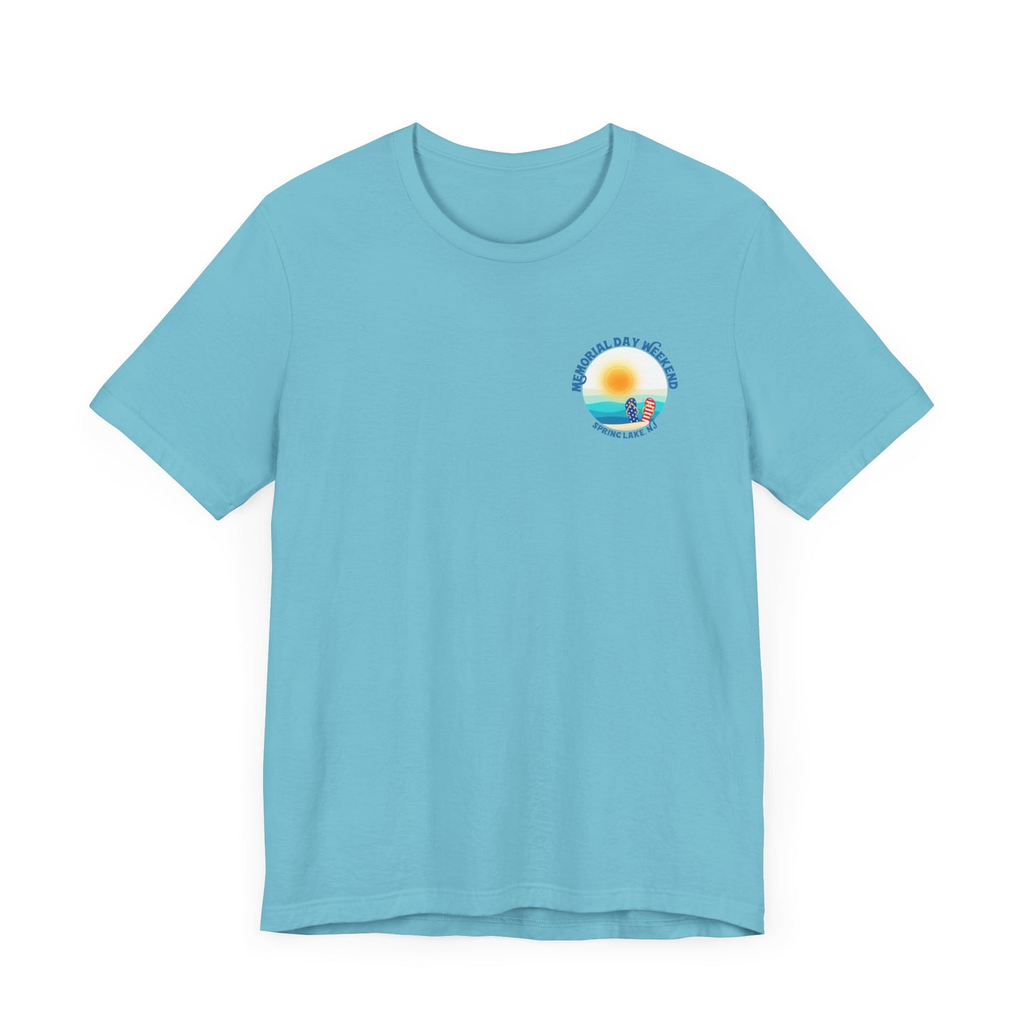 Spring Lake Memorial Day Weekend Drinkers and Enablers Unisex Jersey Short Sleeve Tee
