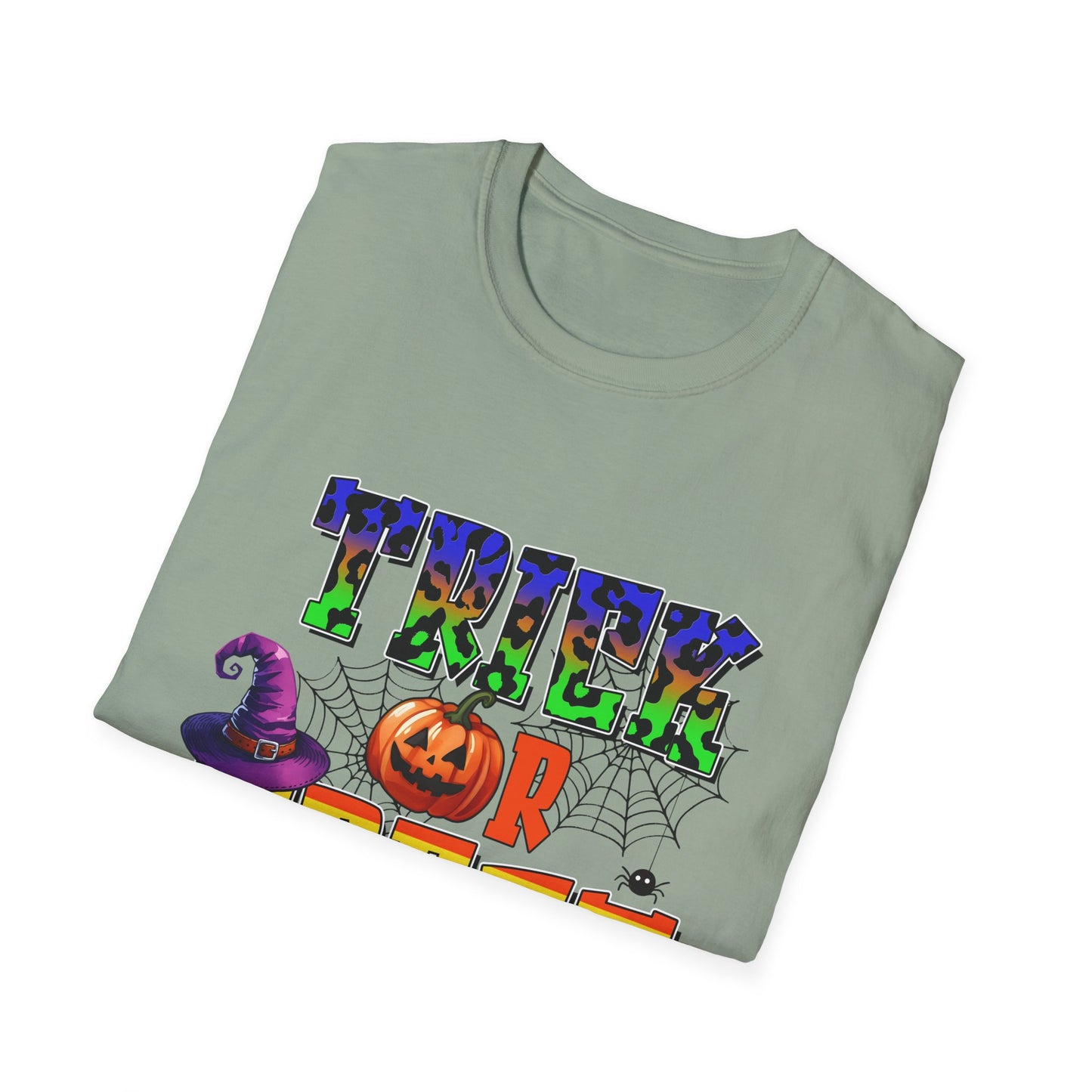 Halloween Trick or Treat Unisex Softstyle T-Shirt