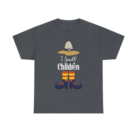I Smell Children Unisex Cotton Tee - Fun Halloween School Teacher Shirt