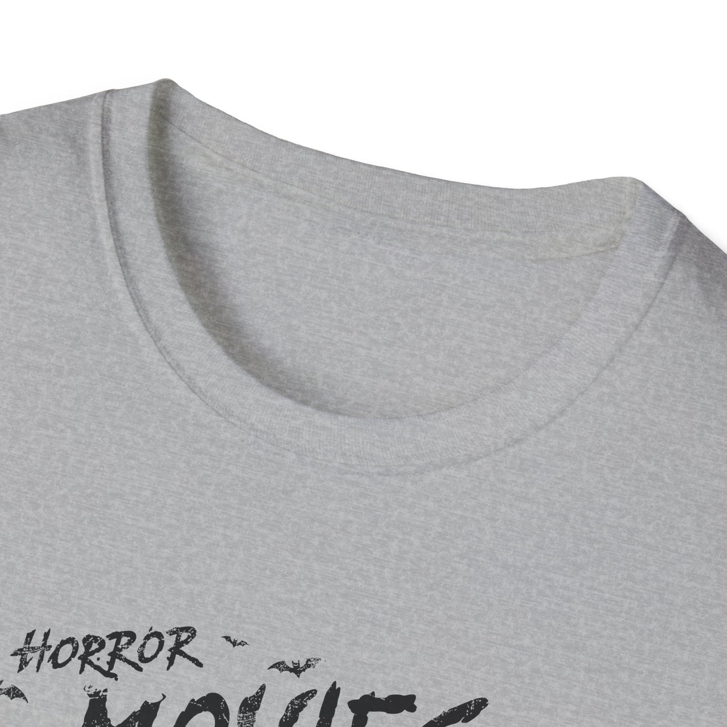 Horror Movies and Chill T-Shirt - Unisex Softstyle Tee for Movie Lovers- Great Halloween Tshirt