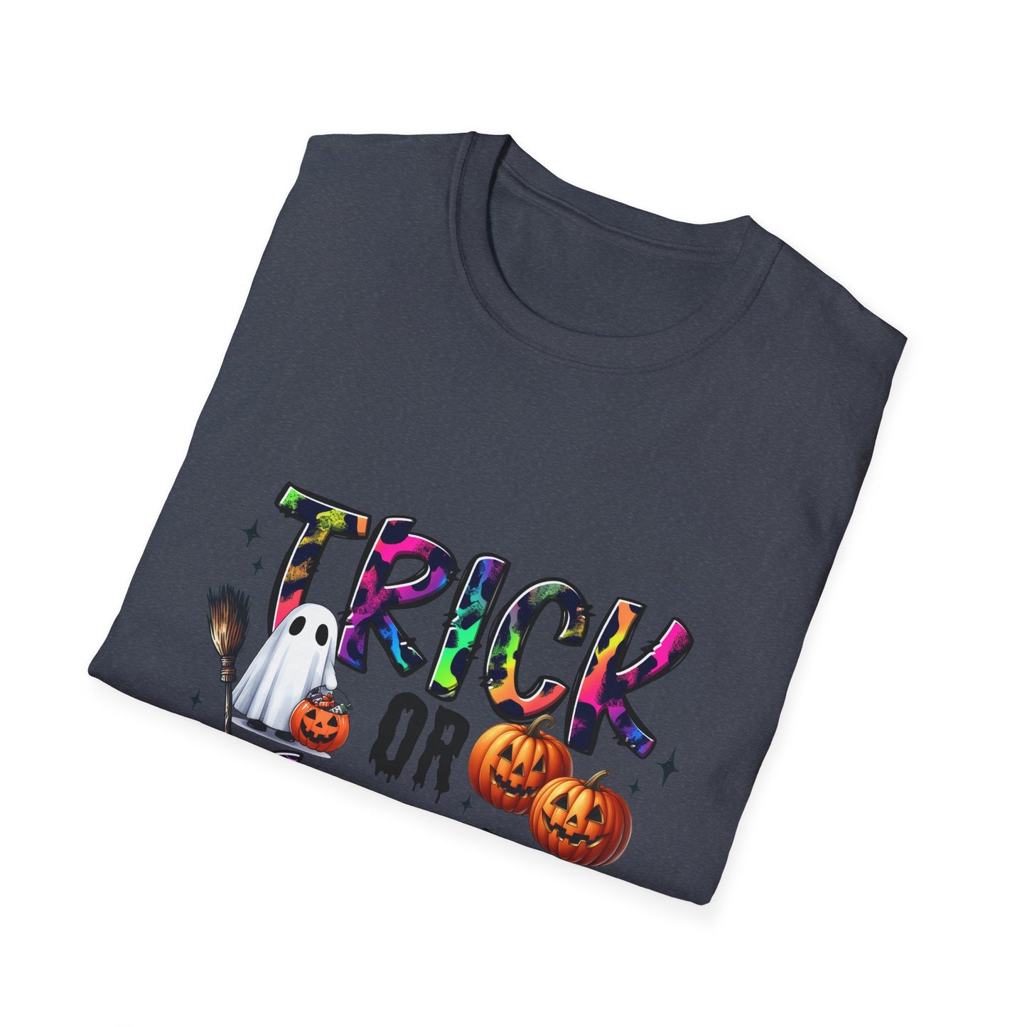 Halloween 'Trick or Treat' Unisex Softstyle T-Shirt