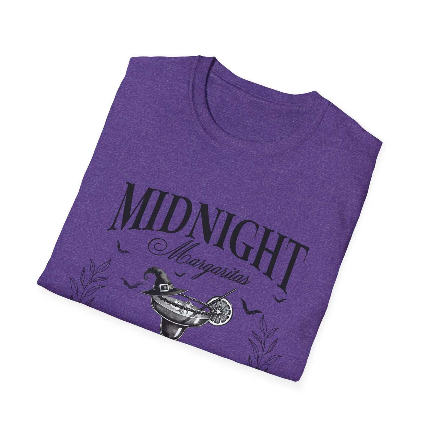 Midnight Margaritas Cocktail Club Unisex Softstyle  Halloween T-Shirt