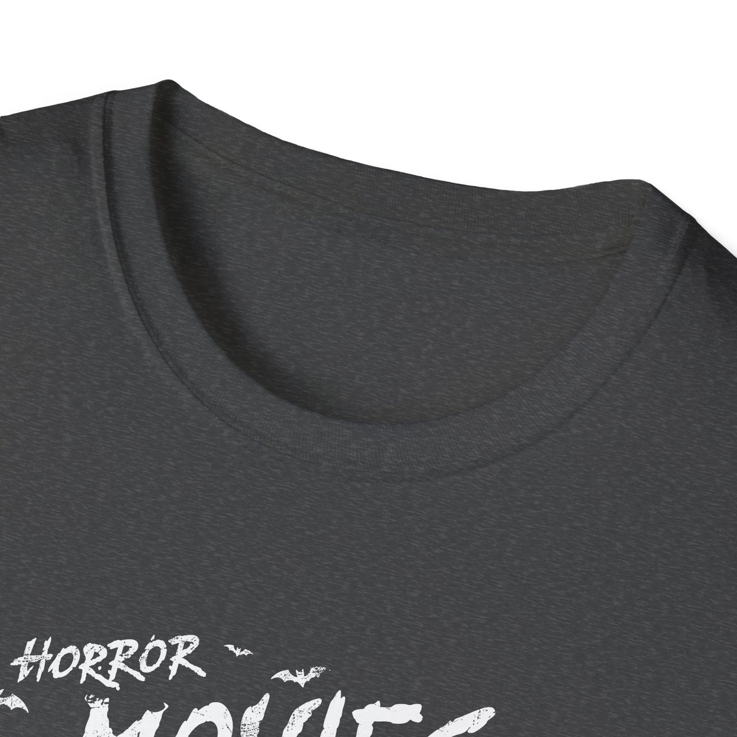 Horror Movies and Chill Unisex Softstyle T-Shirt -Movie Lover or Great Halloween Shirt
