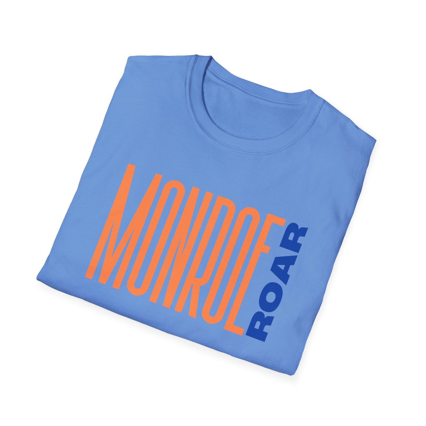 Monroe (Orange) Roar (Royal) Unisex Softstyle T-Shirt