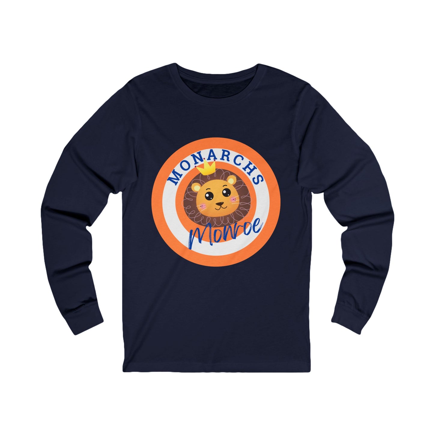 Monarchs Long Sleeve Tee - Fun Lion Design for Kids and Families