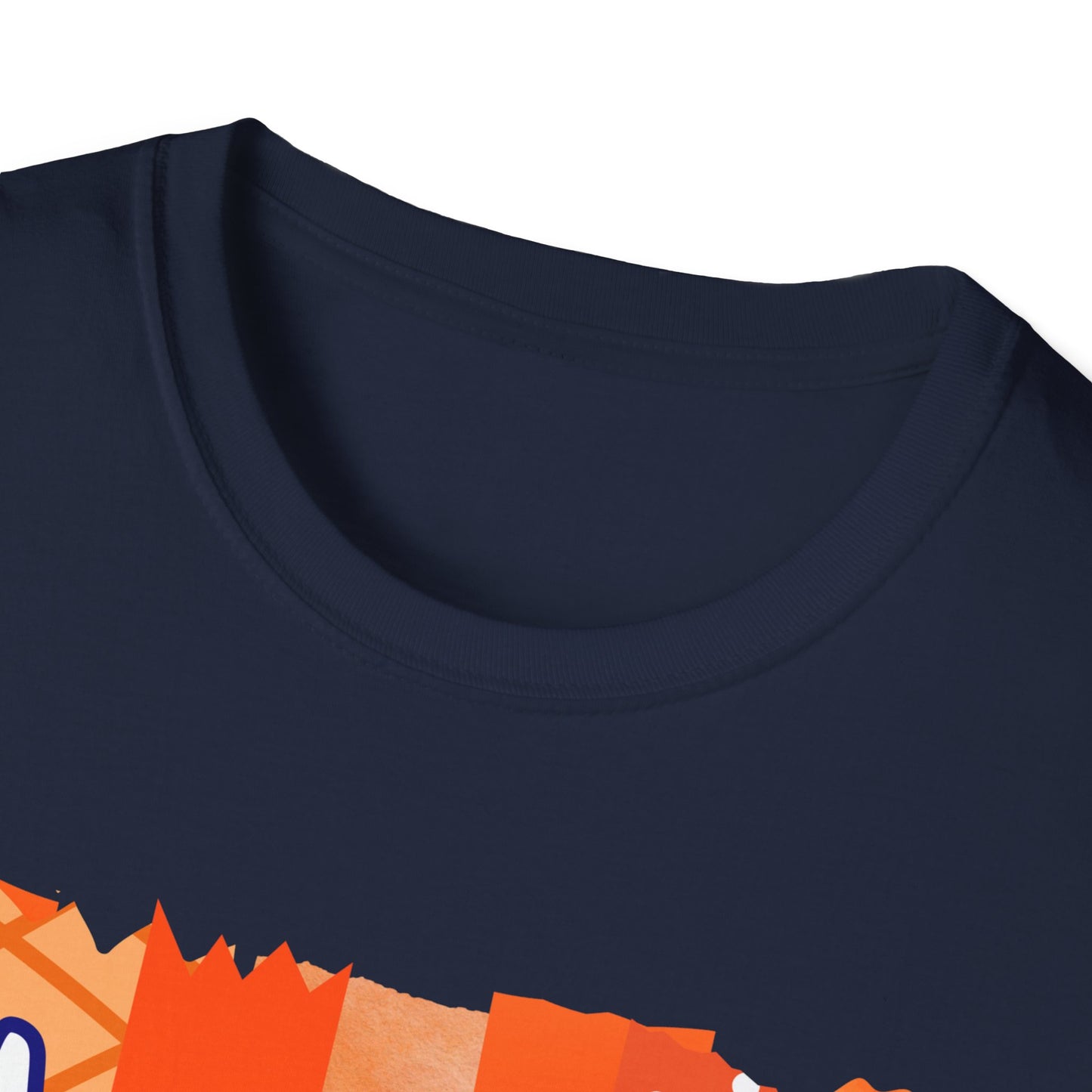 Monroe Patch Orange Unisex Softstyle T-Shirt