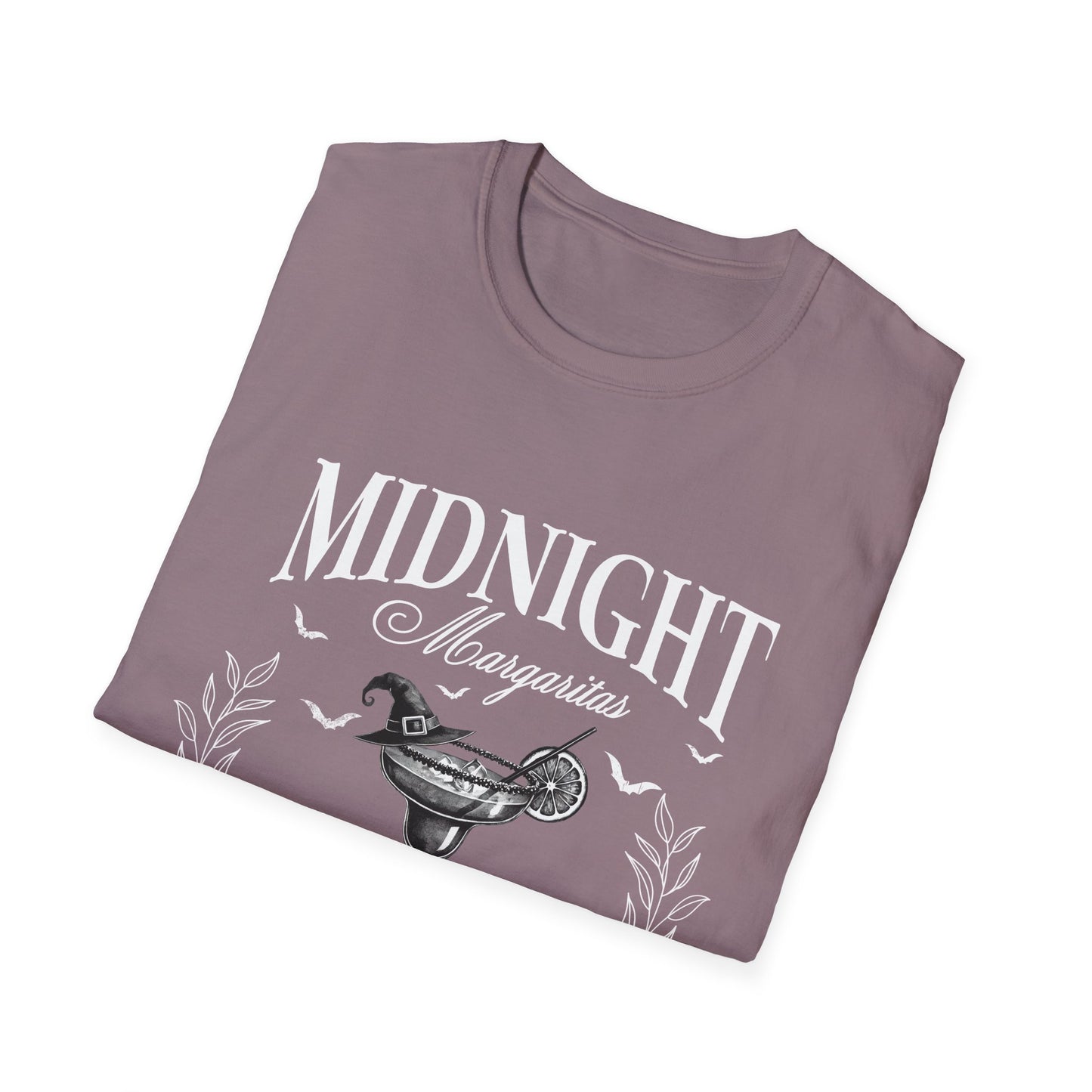 Midnight Margaritas Cocktail Club Halloween Unisex Softstyle T-Shirt
