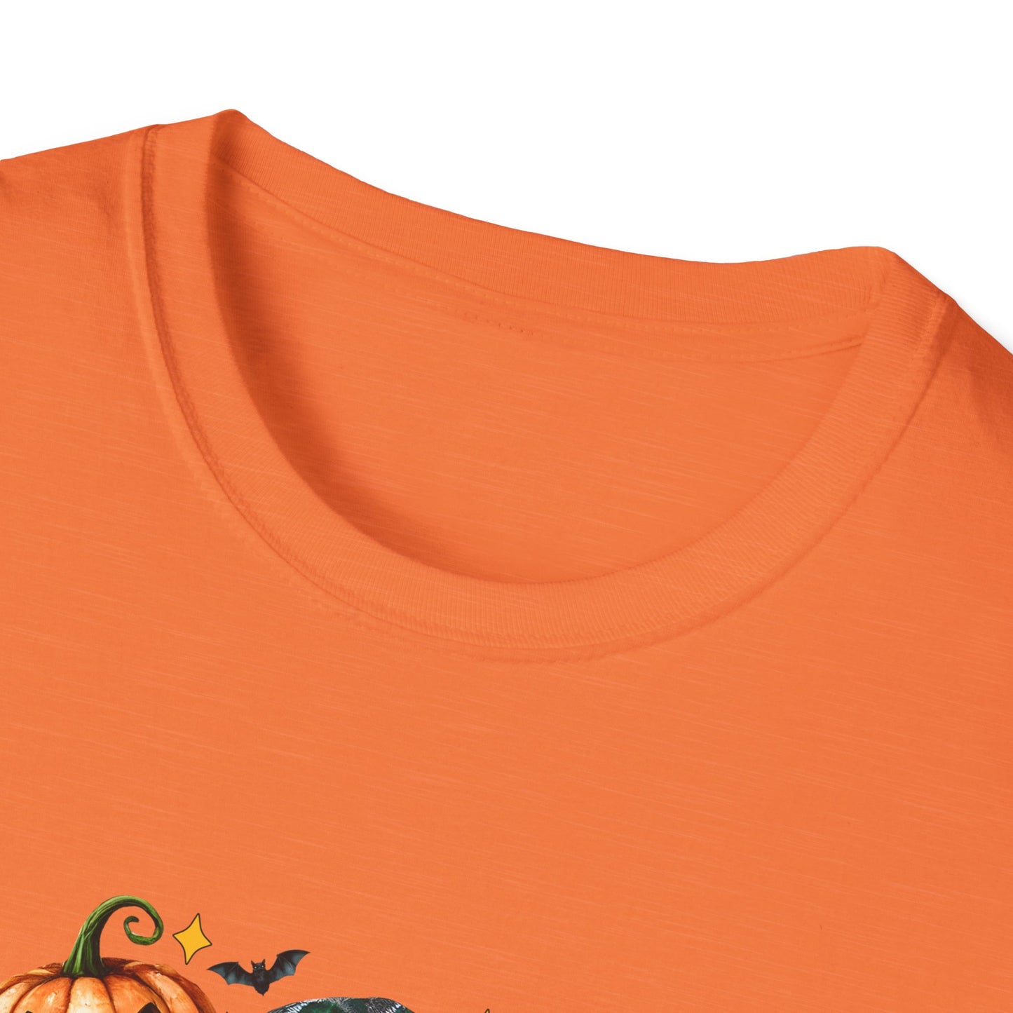 Halloween Cow Halloween Y'all Unisex Softstyle T-Shirt - Cute & Cozy for Fall Celebrations