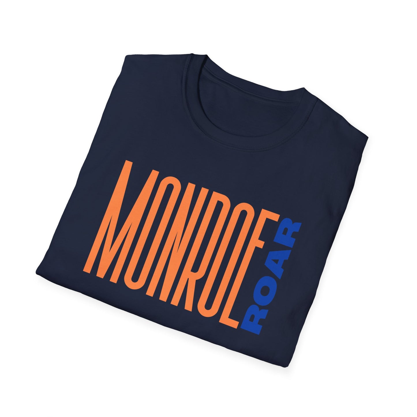 Monroe (Orange) Roar (Royal) Unisex Softstyle T-Shirt