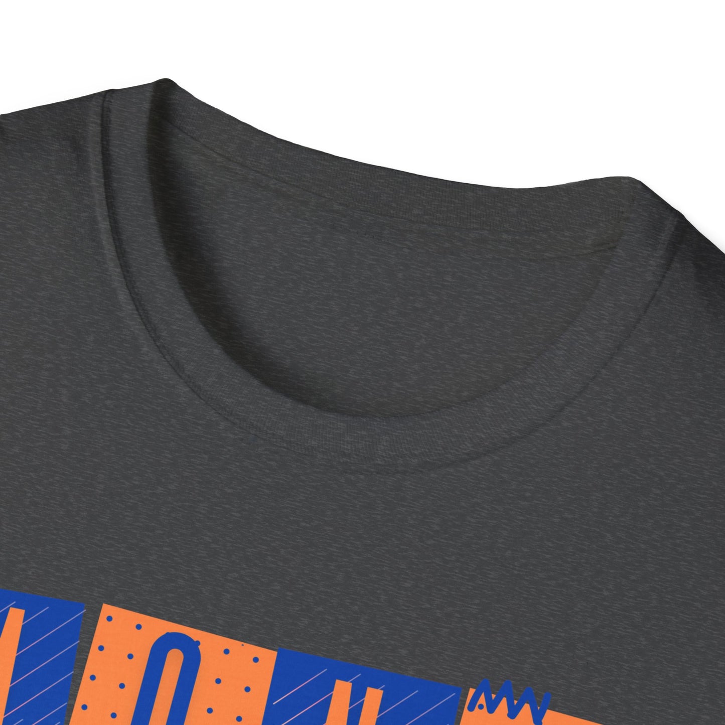 Monarchs Squares Dots Unisex Softstyle T-Shirt - Trendy Graphic Tee for Everyday Wear