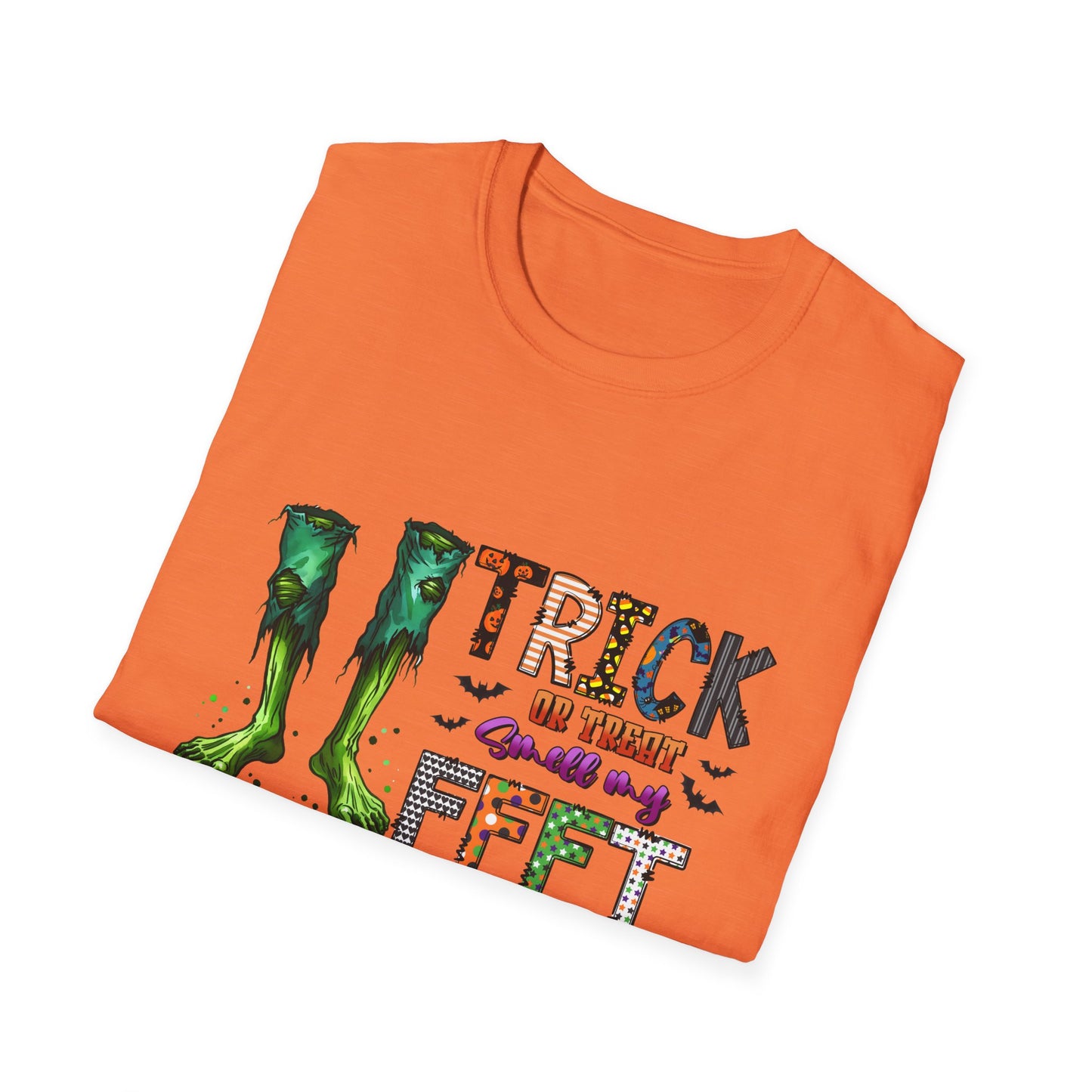 Halloween Trick or Treat Unisex Softstyle T-Shirt