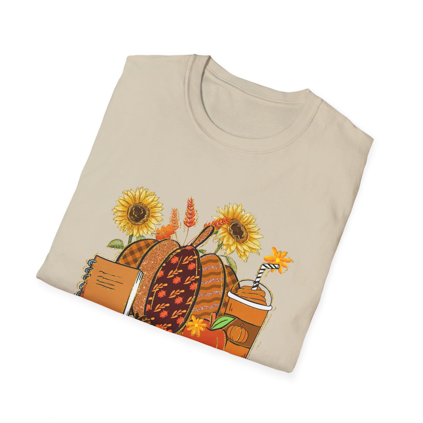 #Teacherlife Fall Unisex Softstyle T-Shirt - Perfect Gift for Teachers, Back to School, and Appreciation Events
