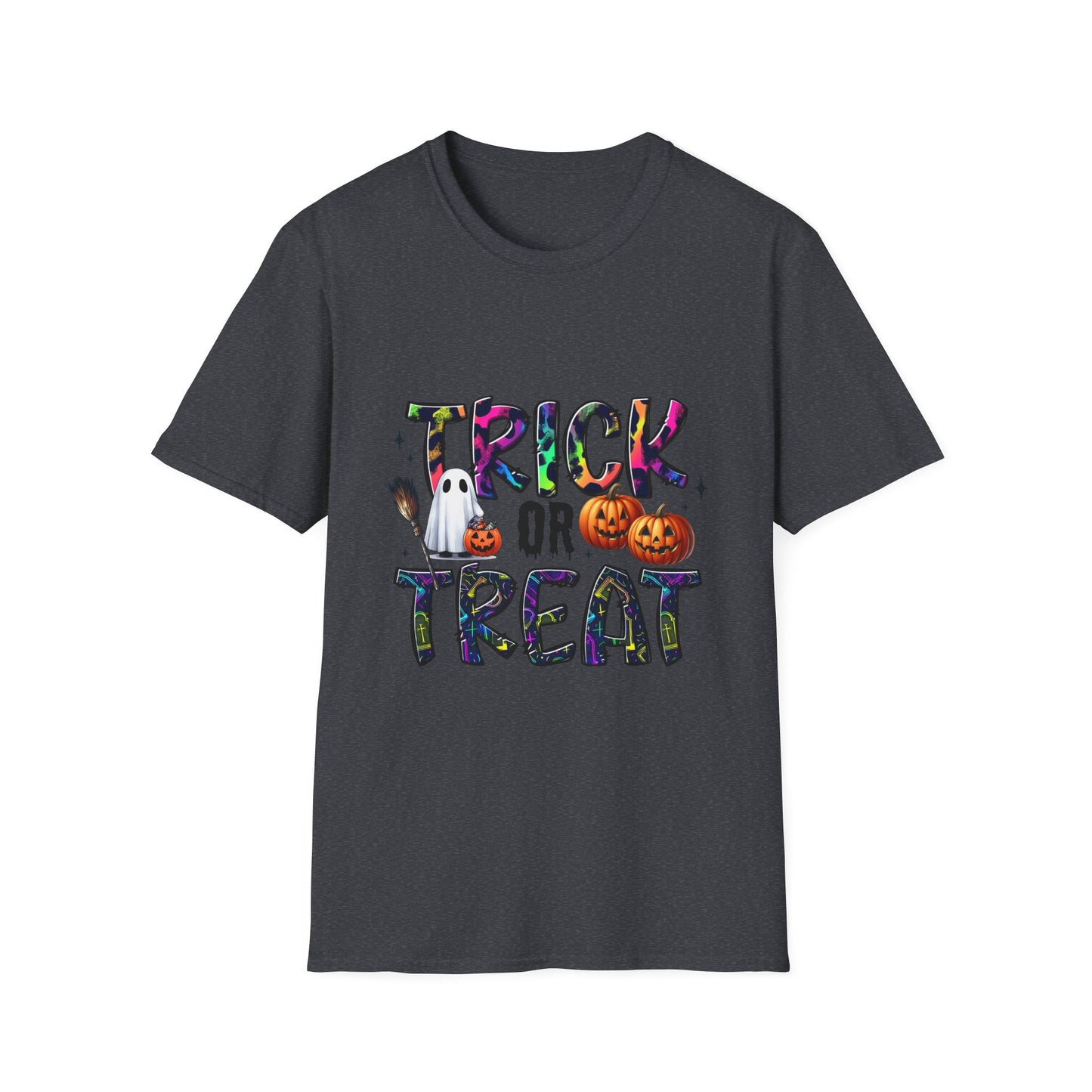 Halloween 'Trick or Treat' Unisex Softstyle T-Shirt