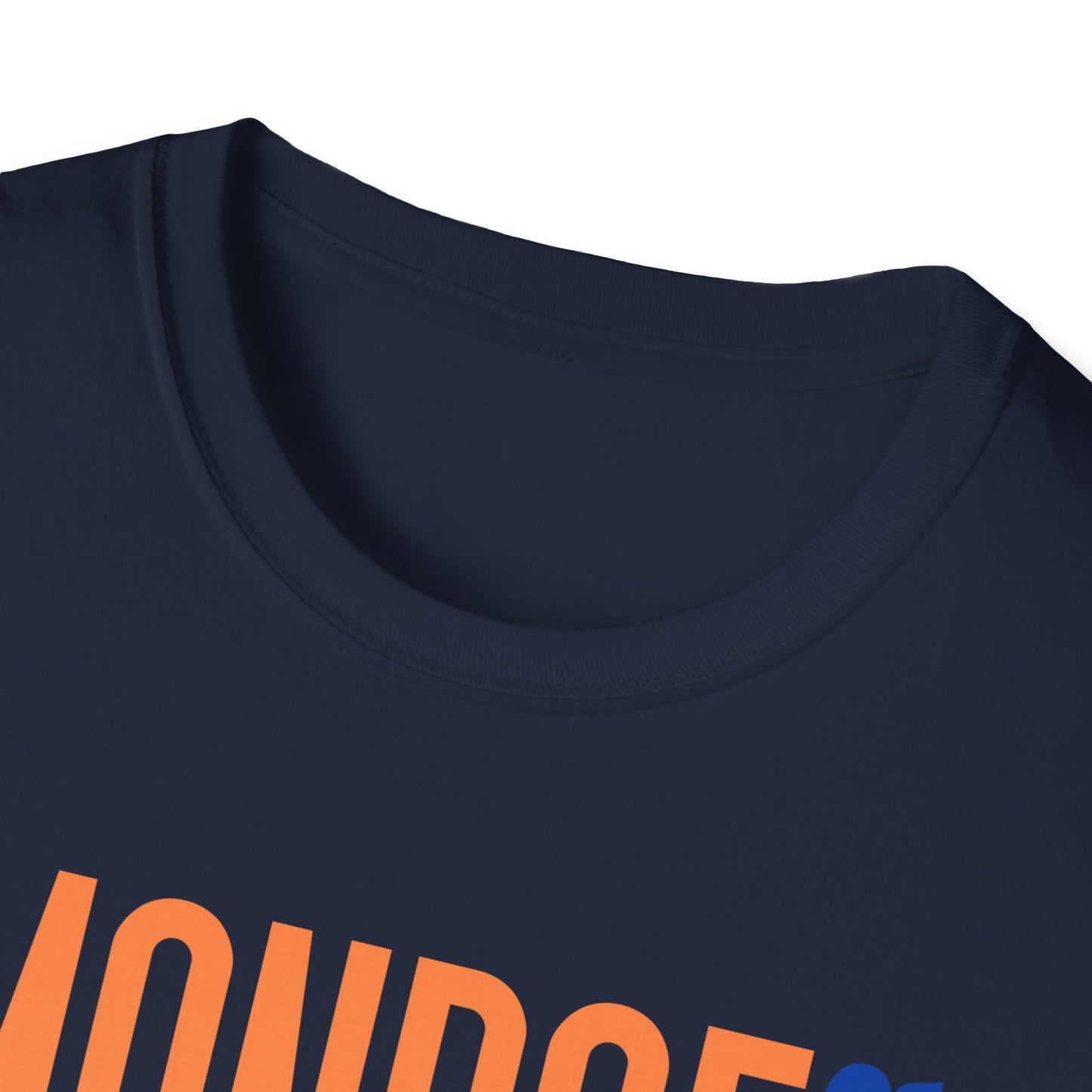 Monroe (Orange) Roar (Royal) Unisex Softstyle T-Shirt