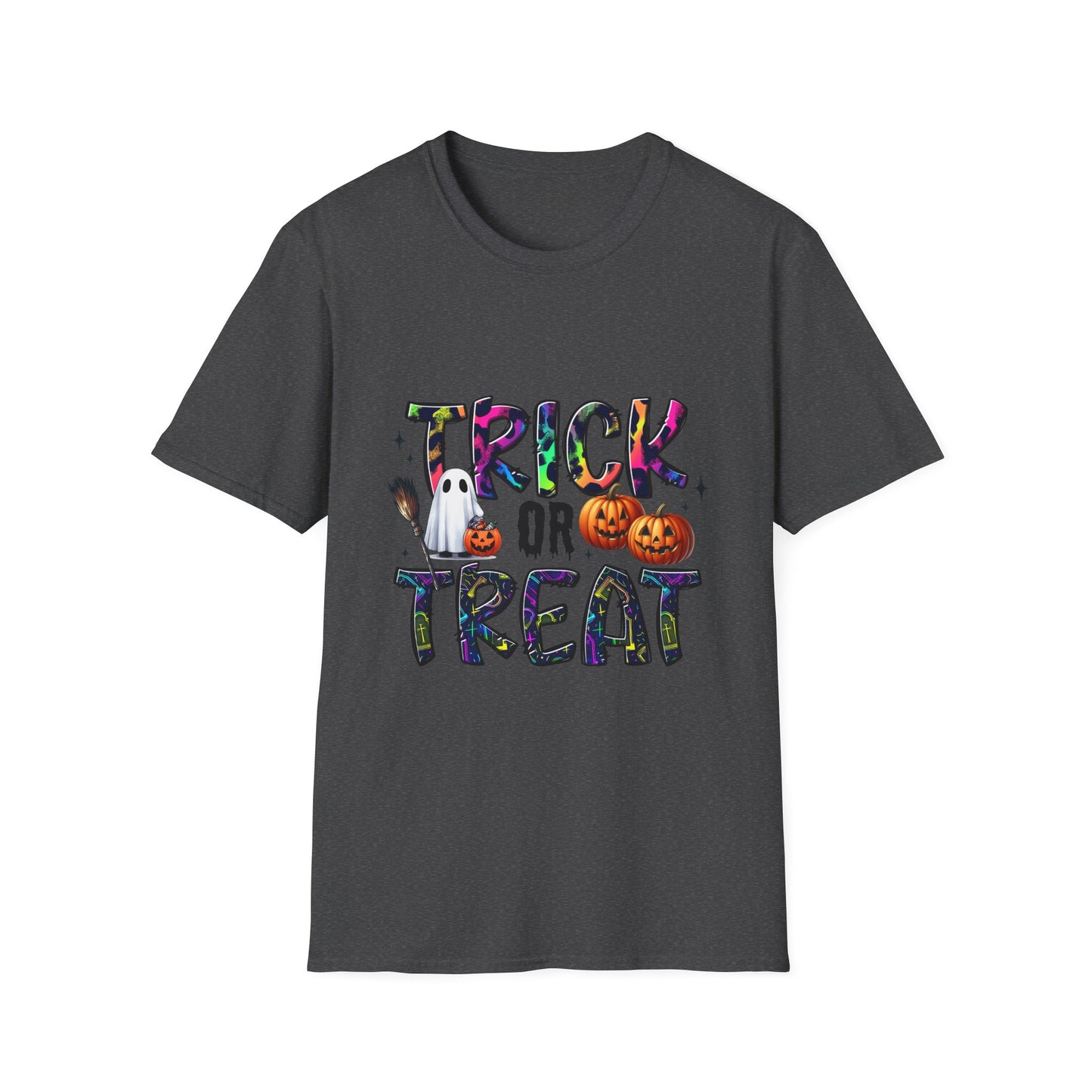 Halloween 'Trick or Treat' Unisex Softstyle T-Shirt
