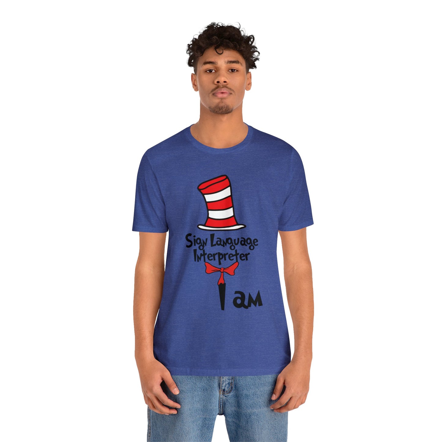 Sign Language I amUnisex Jersey Short Sleeve Tee