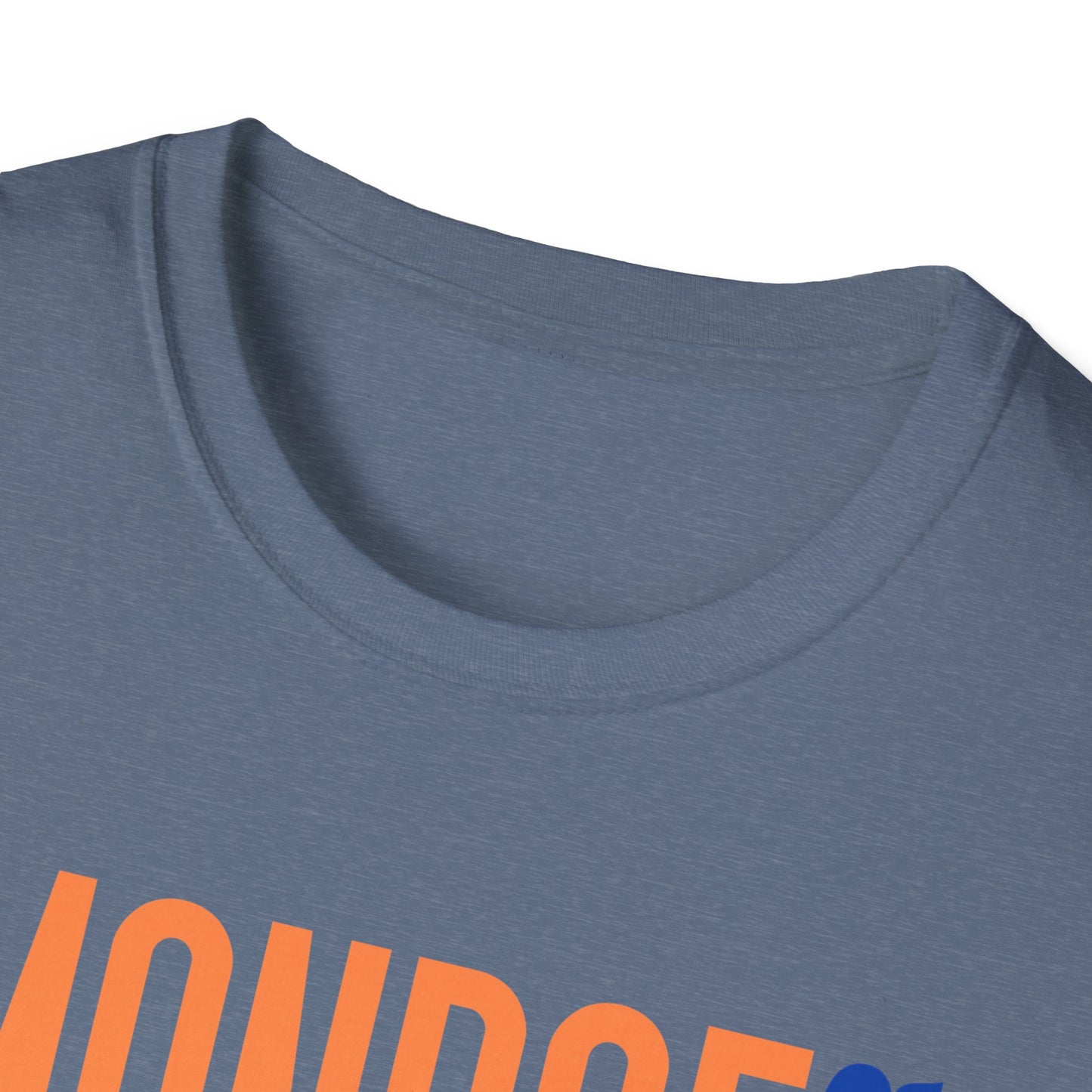 Monroe (Orange) Roar (Royal) Unisex Softstyle T-Shirt
