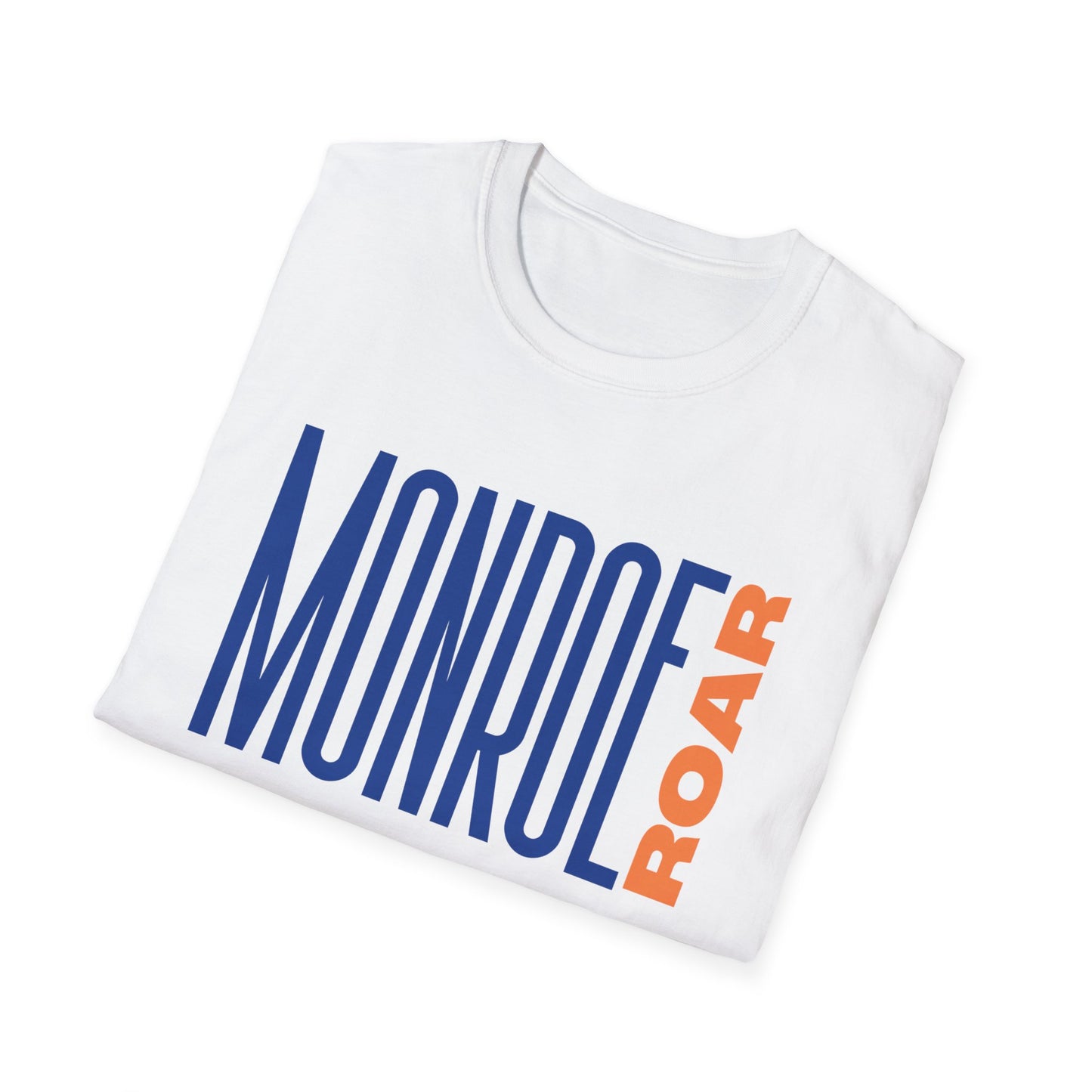 Monroe (Blue) Roar (Orange) Unisex T-Shirt