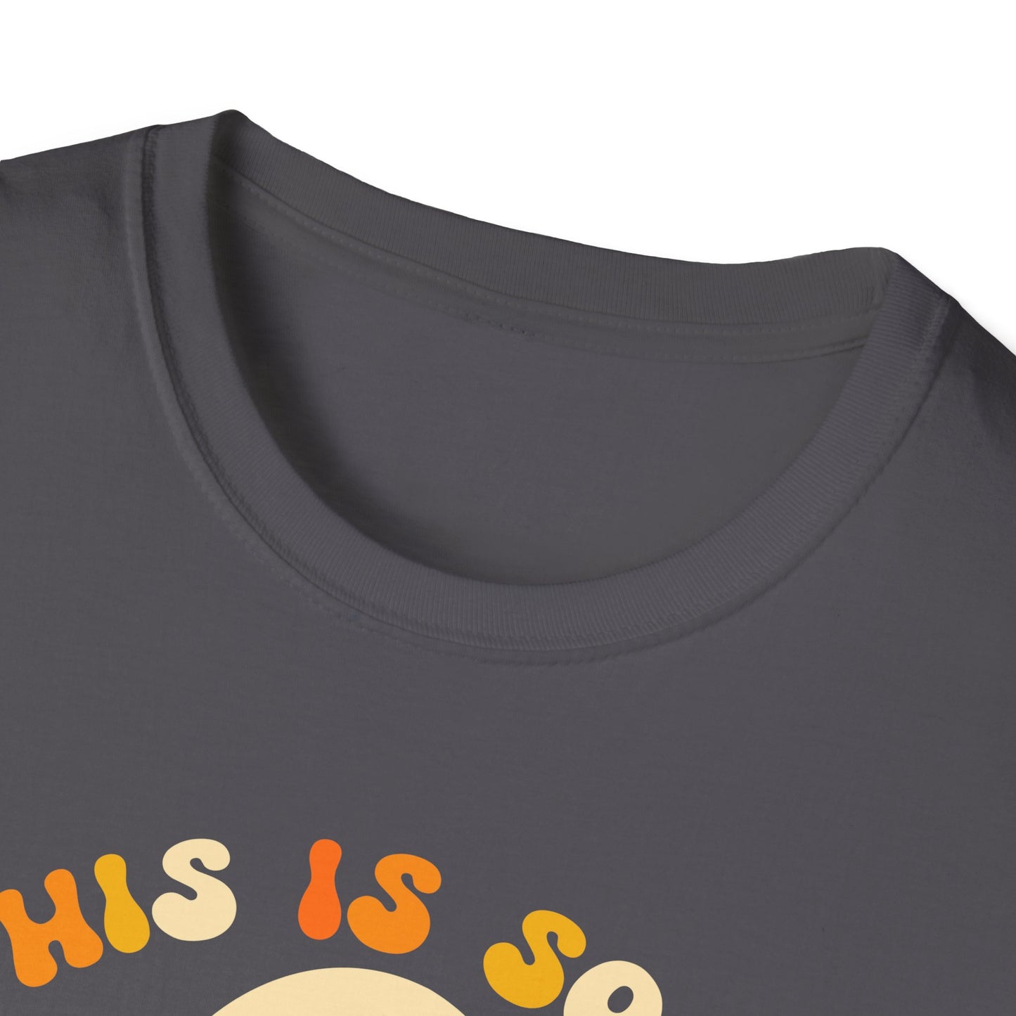 Funny Halloween Unisex Softstyle T-Shirt - "This is Some Boo Sheet"